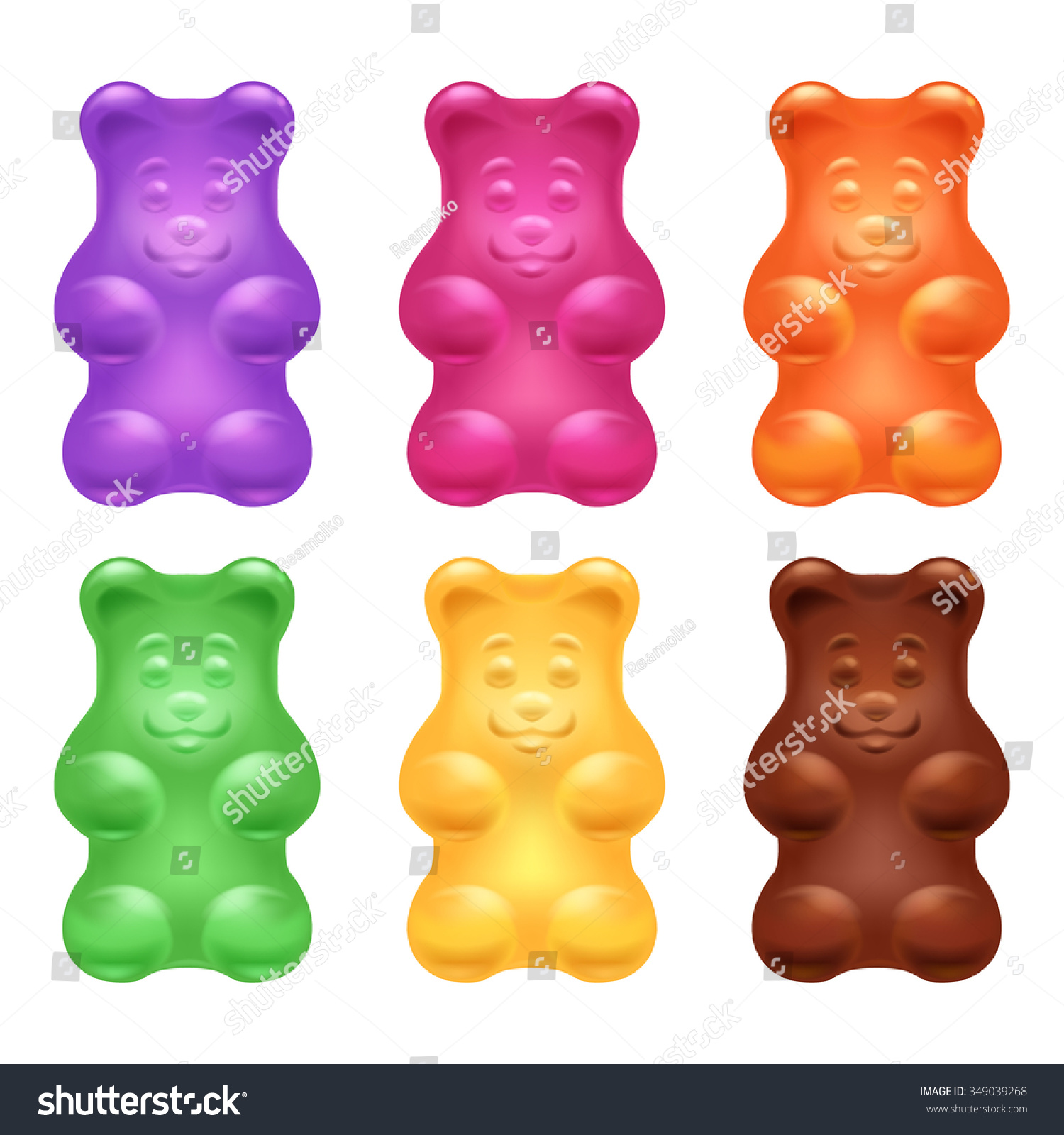 teddy bear jelly chocolate