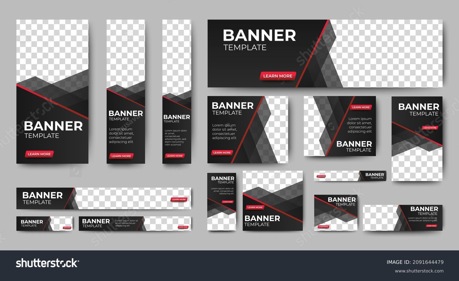 3,350,232 Business concept banner template Images, Stock Photos