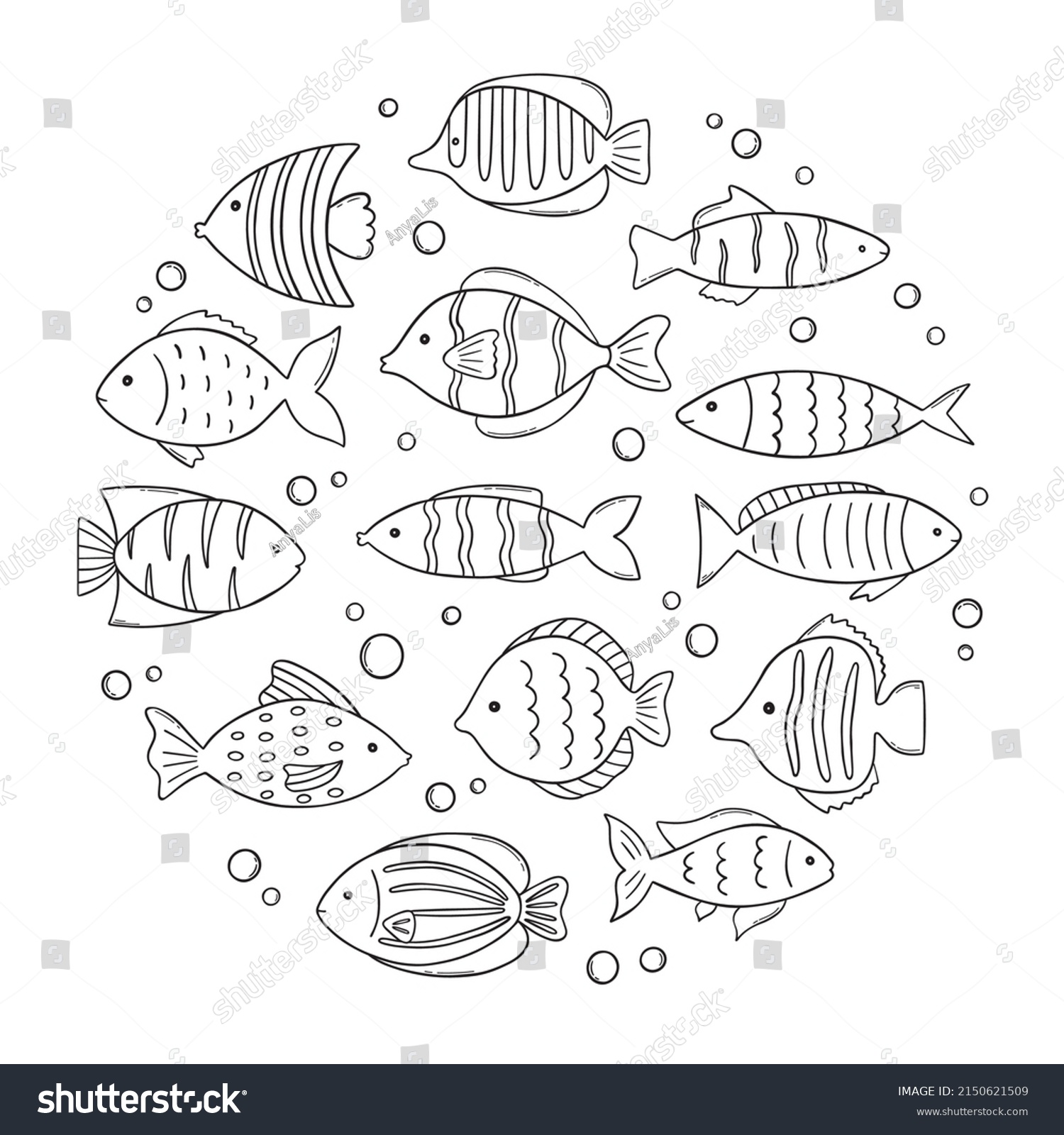576,970 Black and white fish Images, Stock Photos & Vectors | Shutterstock