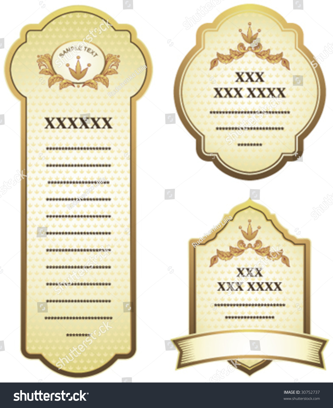 Set Design Elements Stock Vector Royalty Free 30752737 Set Design Elements Stock Vector Royalty Free 30752737