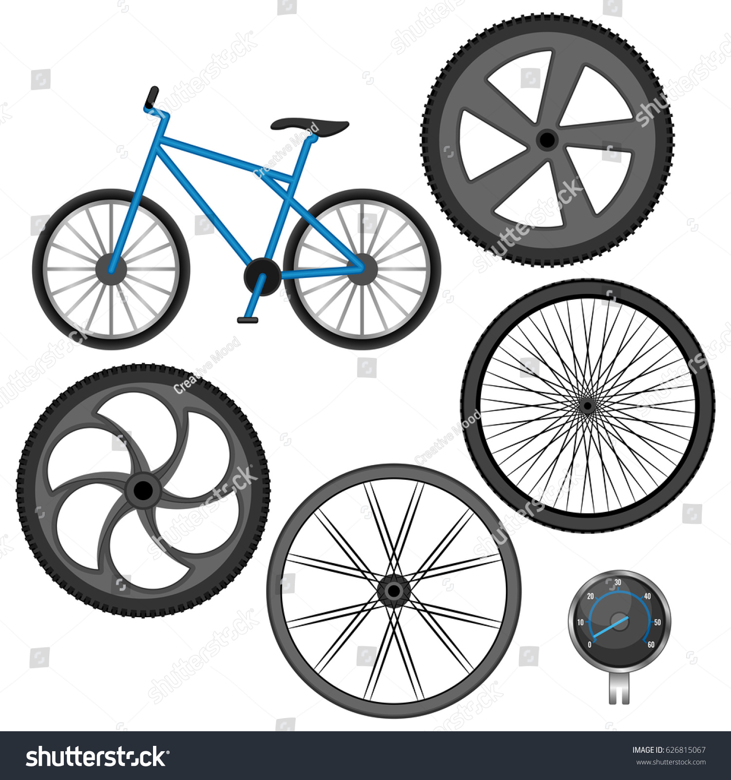 types of bicycle spokes
