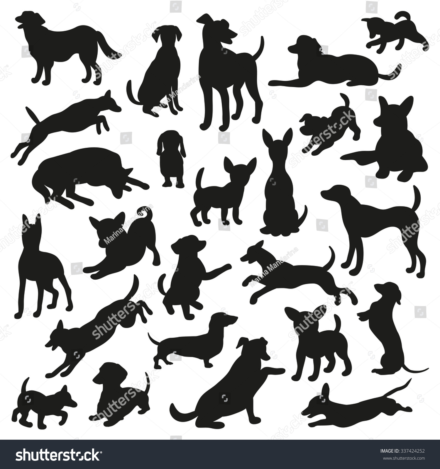 3,334 Dog silhouette back Images, Stock Photos & Vectors | Shutterstock