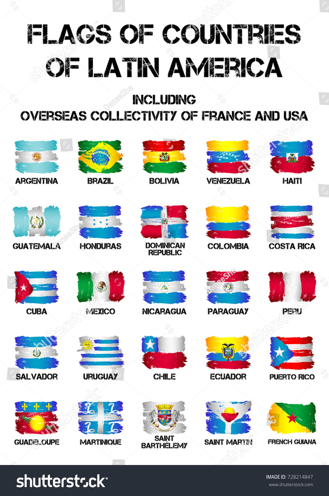 set-flags-latin-america-countries-dependent