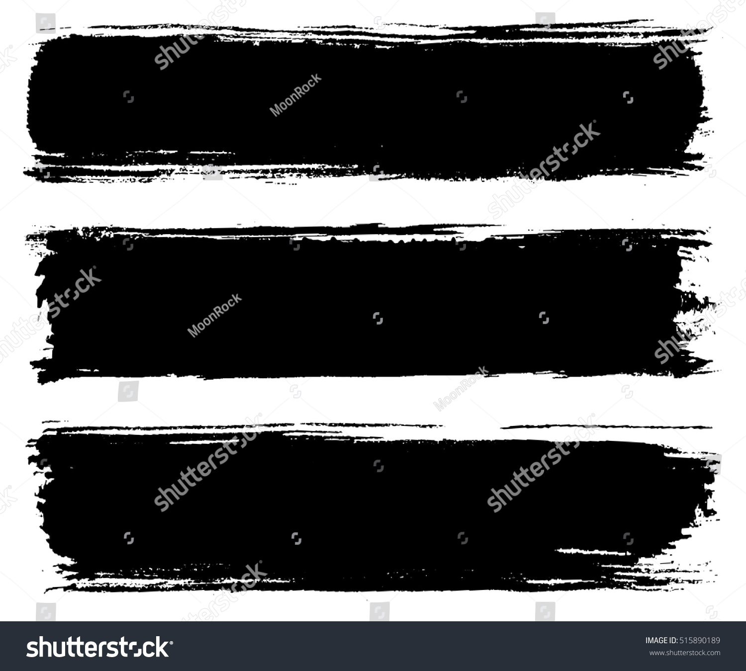 Set Grunge Bannersgrunge Backgroundsabstract Vector Template Stock