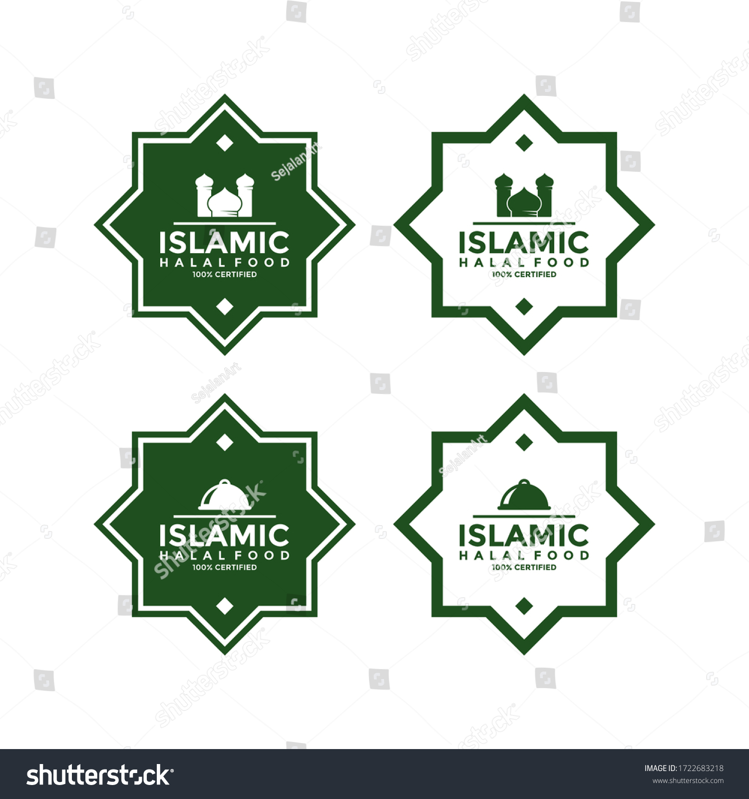 Set Halal Food Products Labels Badges Stock Vector Royalty Free 1722683218<script async src=