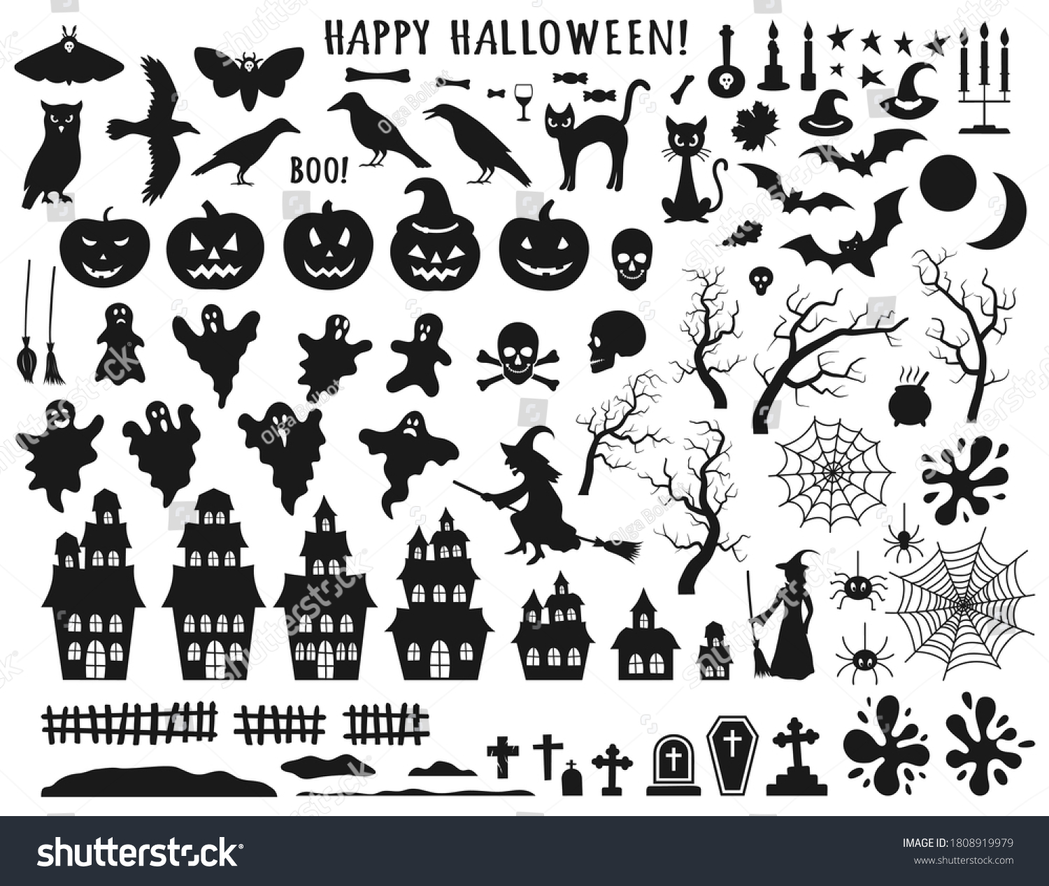 3,988 Svg halloween Images, Stock Photos & Vectors | Shutterstock