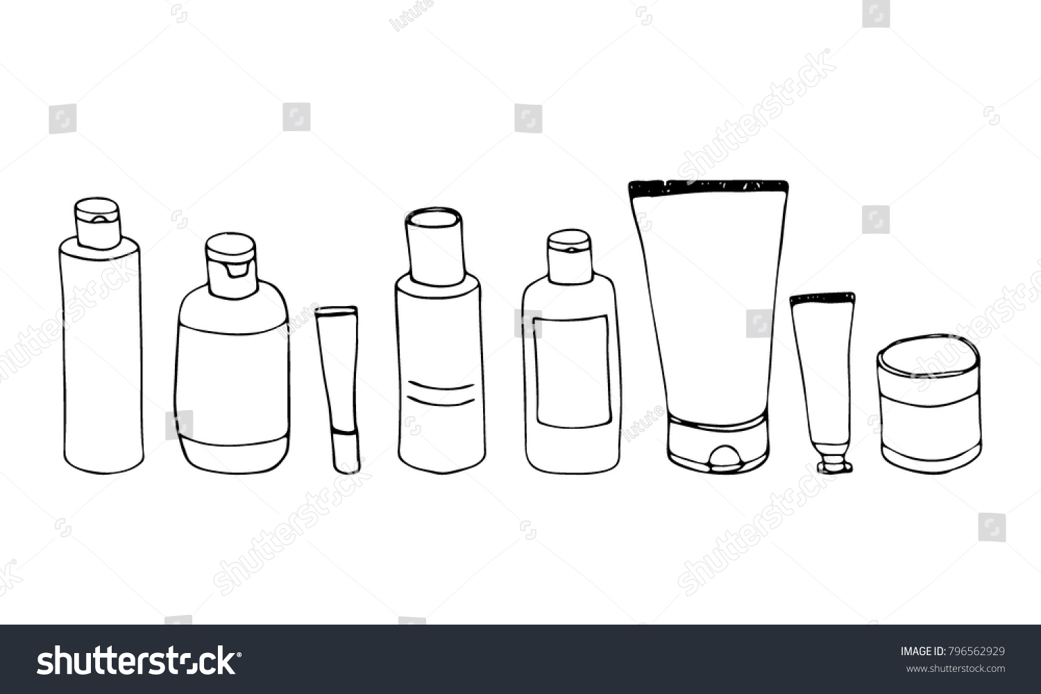 3,416 Hand Drawn Shampoo Bottle Images, Stock Photos & Vectors 