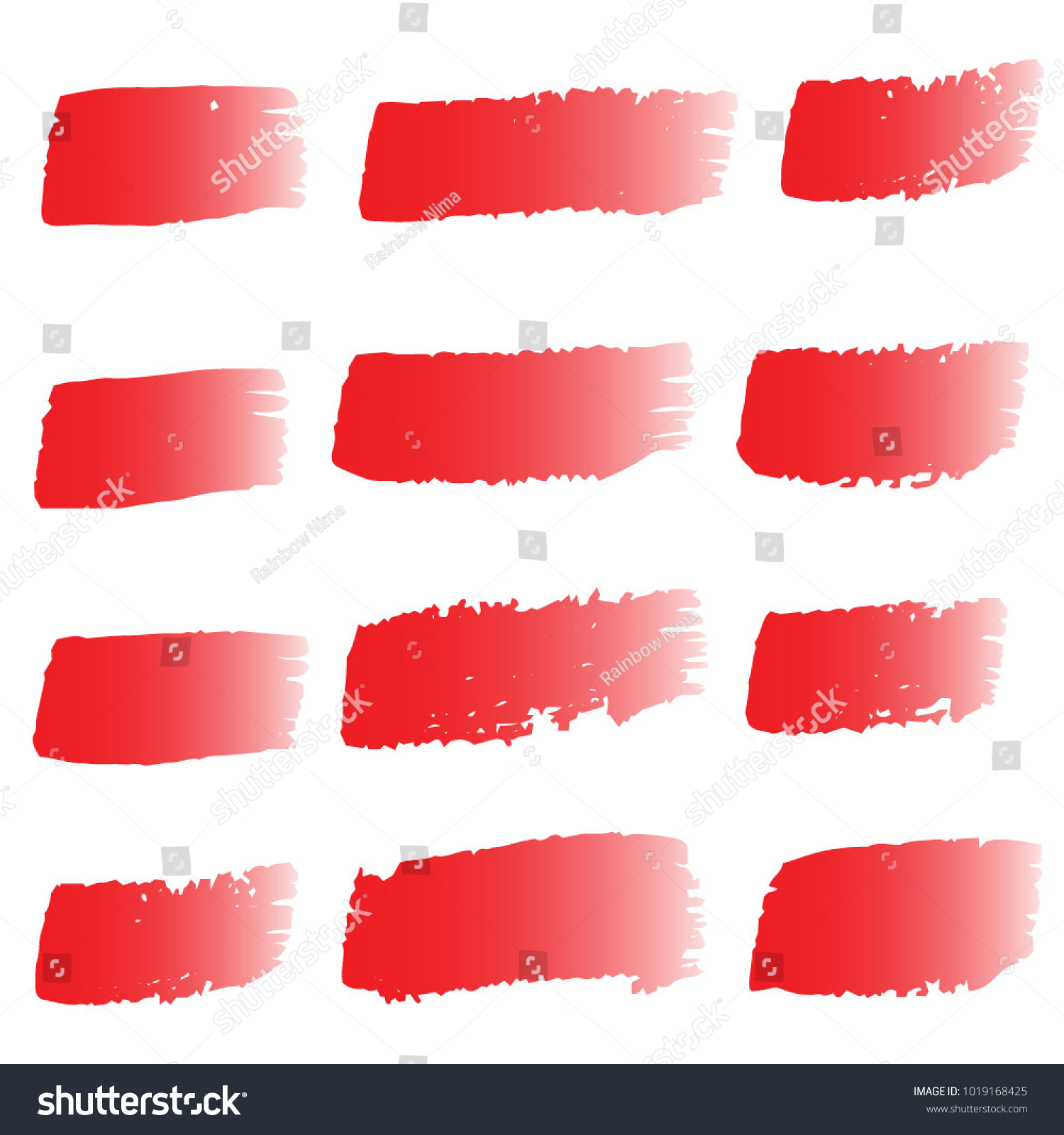 Red brush: application, unique properties Red brush: application, unique properties
