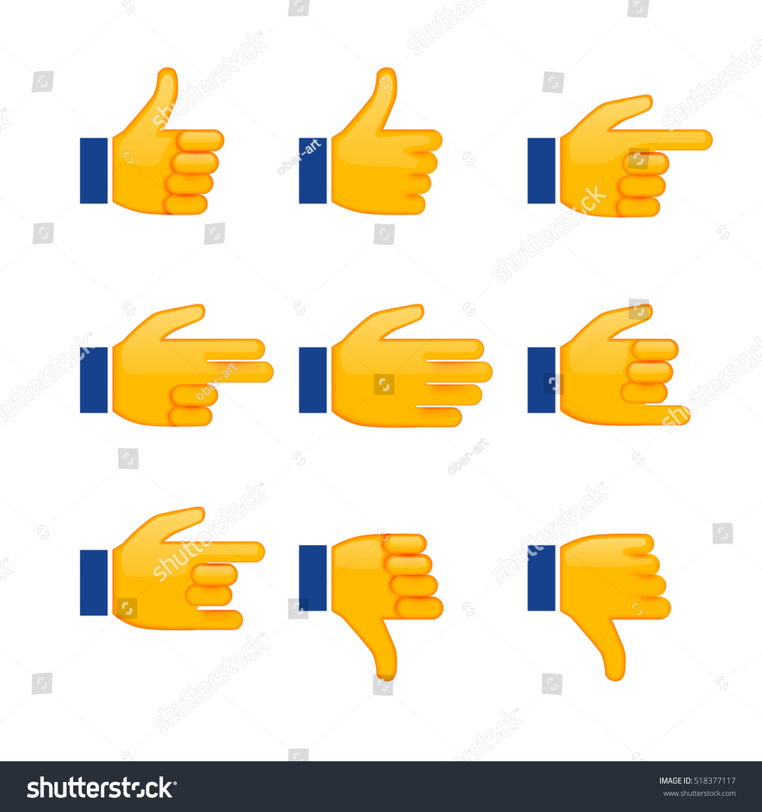 Emoji Hand Signals