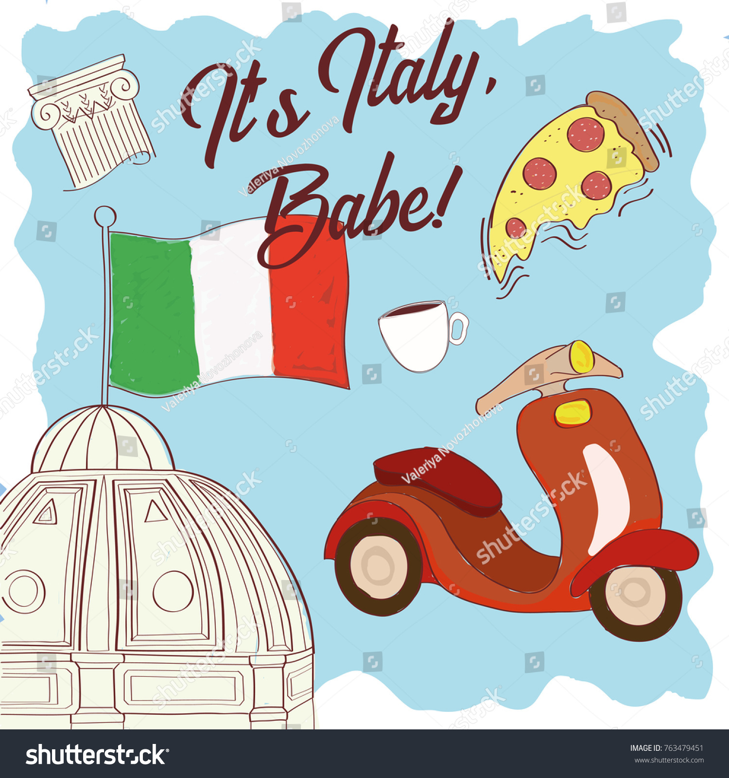 Italian babe in Italian Terms
