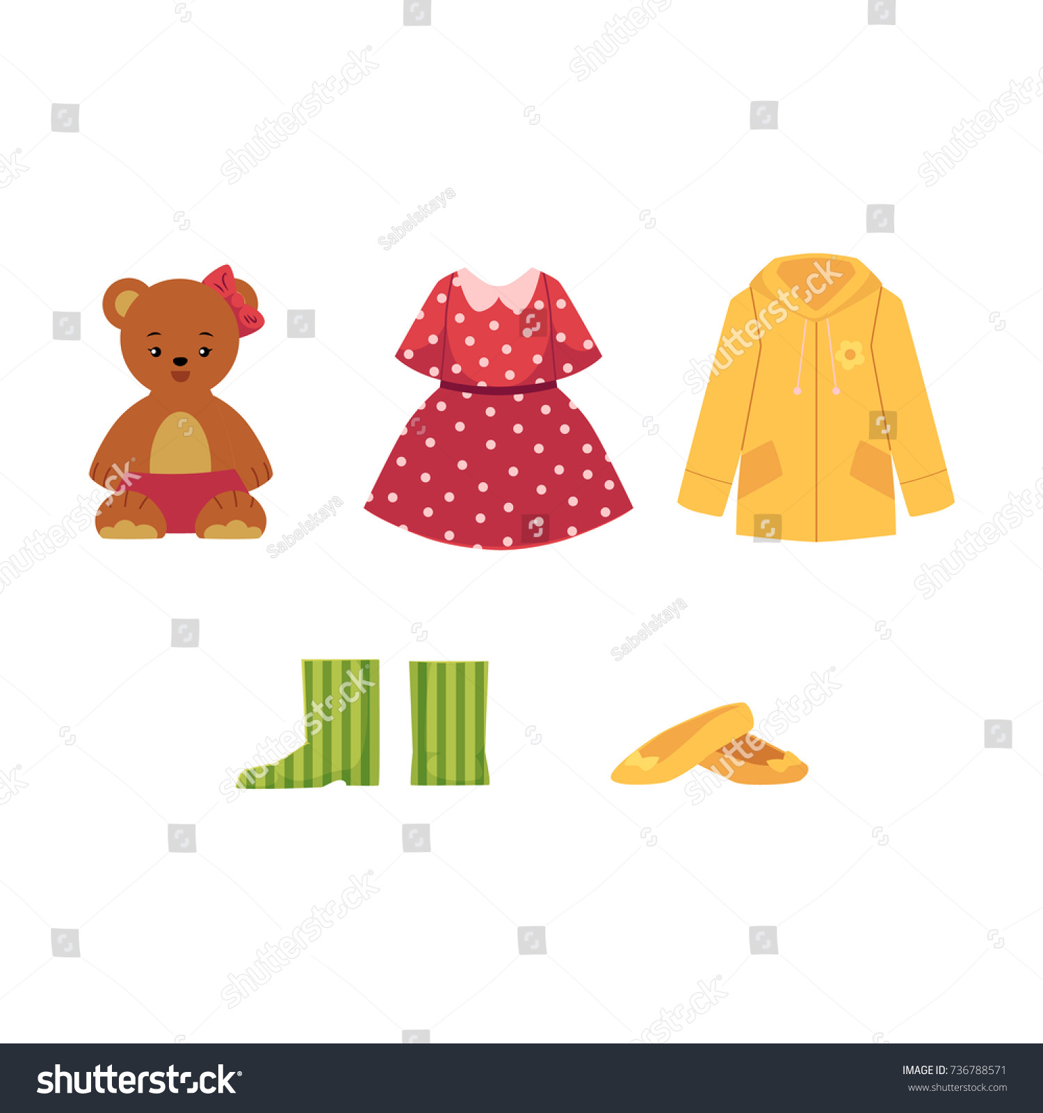 little girl clothes and shoes