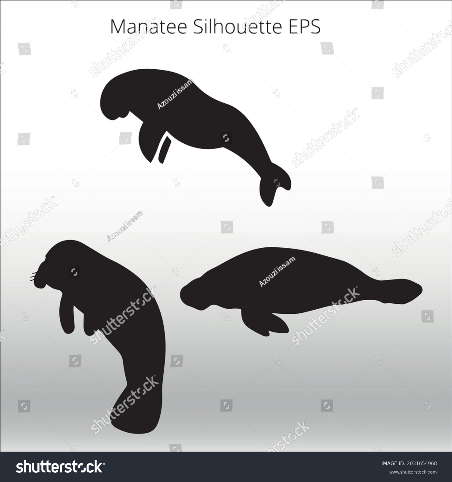 SVG of set of manatee silhouettes, line isolated or logo isolated sign symbol vector, outline and stroke style Collection of high-quality vector illustration, svg
