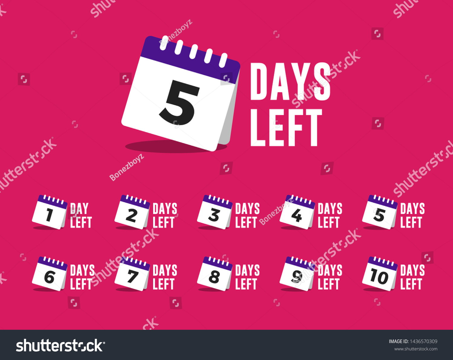 284 Ten days left label Images, Stock Photos & Vectors Shutterstock