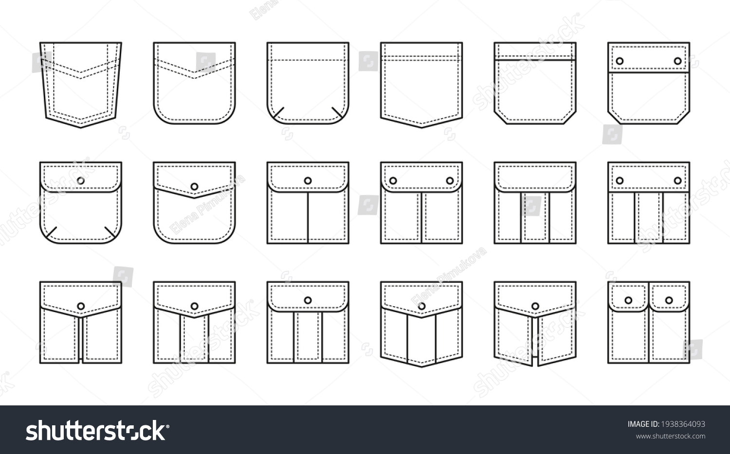 26,094 Shirt pocket Stock Vectors, Images & Vector Art | Shutterstock