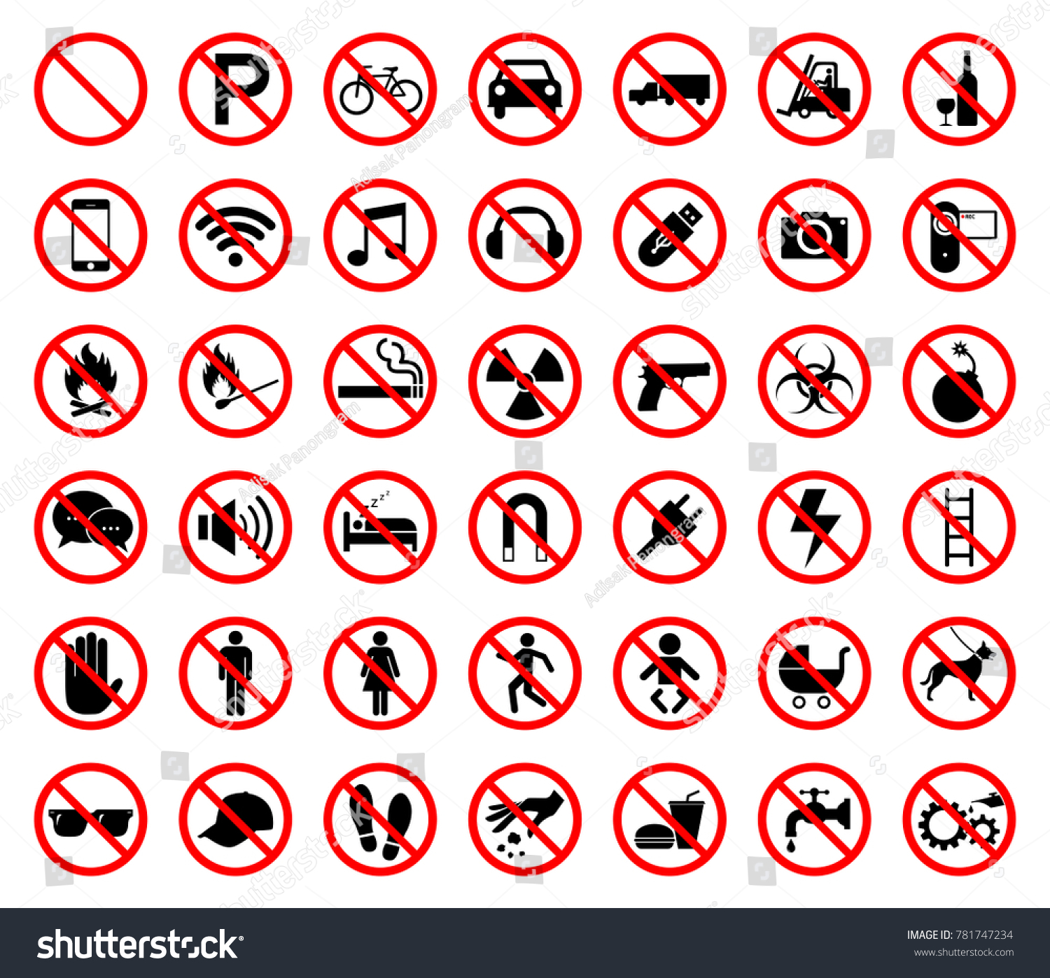 3,145 Car not allow icon Images, Stock Photos & Vectors | Shutterstock