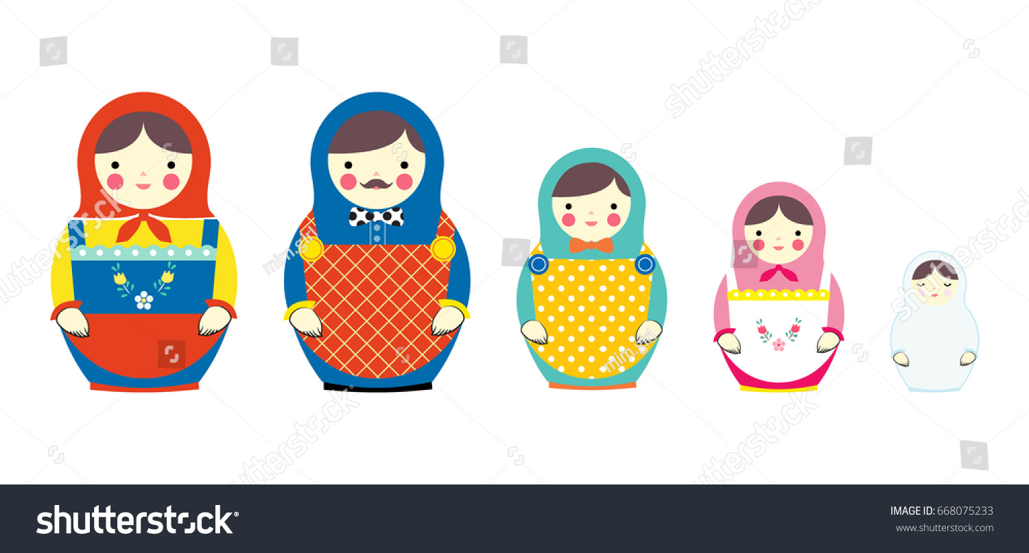 family russian dolls