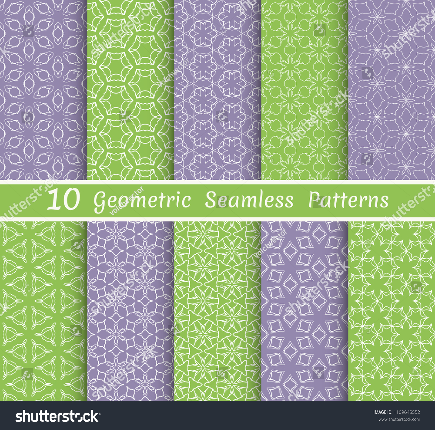 Set Of Seamless Line Patterns Colorful Geometric Backgrounds Collection Endless Set Of Seamless Line Patterns Colorful Geometric Backgrounds Collection Endless
