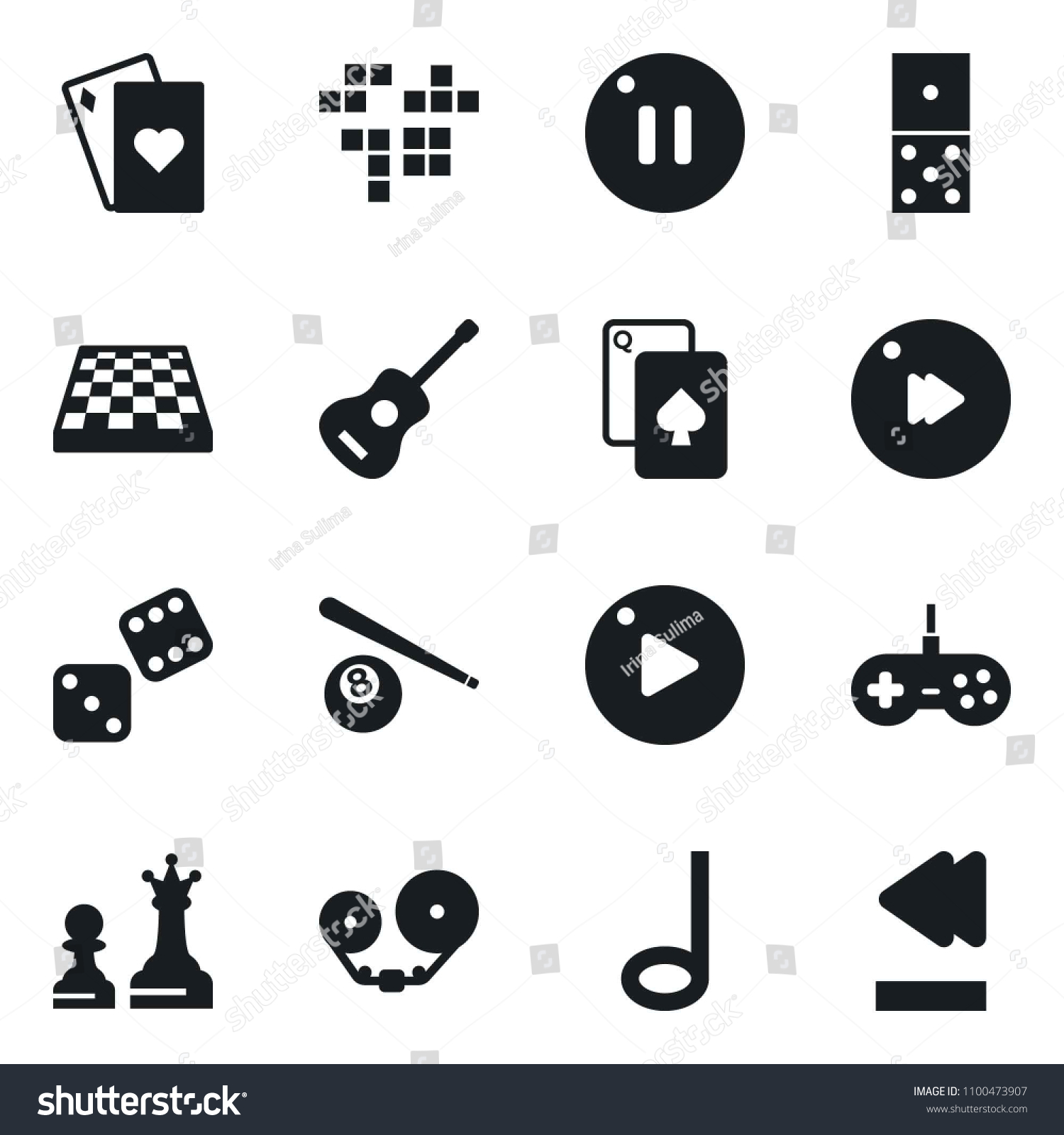 Set Of Simple Vector Isolated Icons Domino Vector, Playing Cards, Set Of Simple Vector Isolated Icons Domino Vector, Playing Cards,