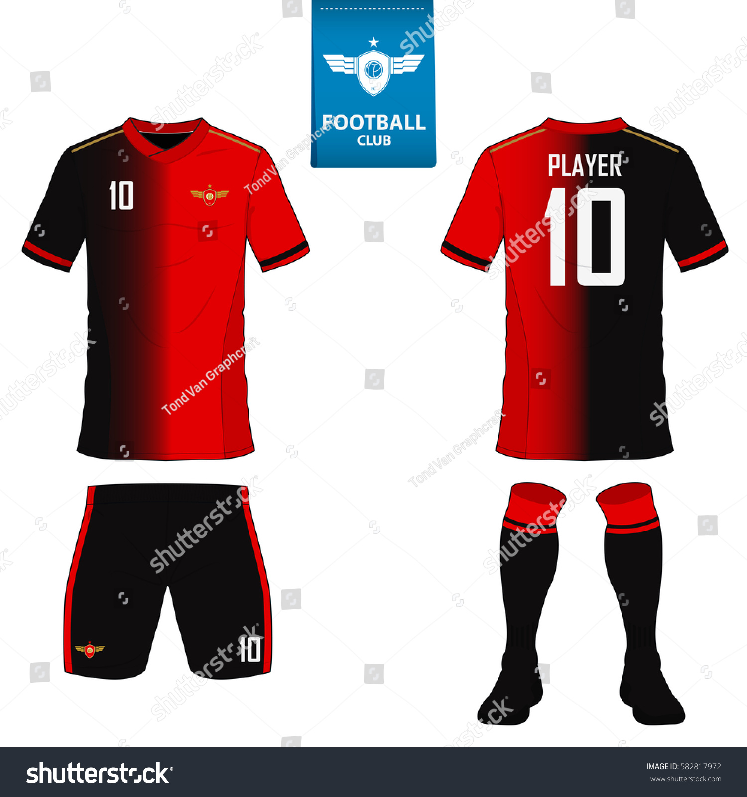 football shirt vector