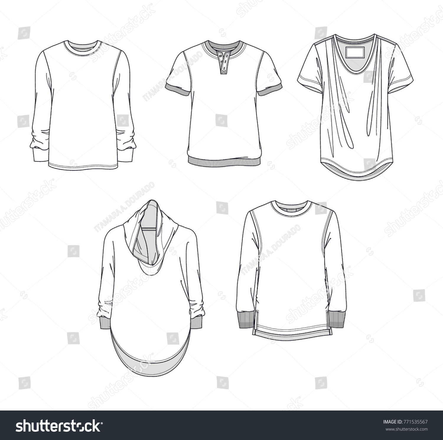 5,551 Mens clothes drawing Images, Stock Photos & Vectors | Shutterstock