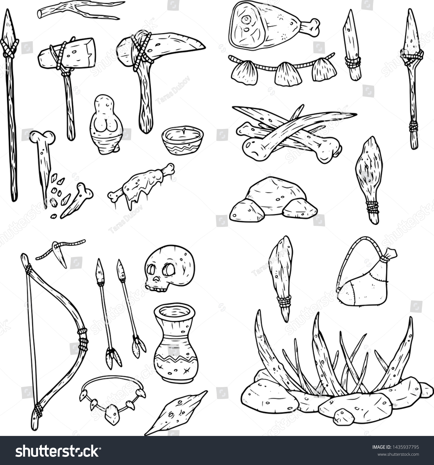 primitive hunting tools