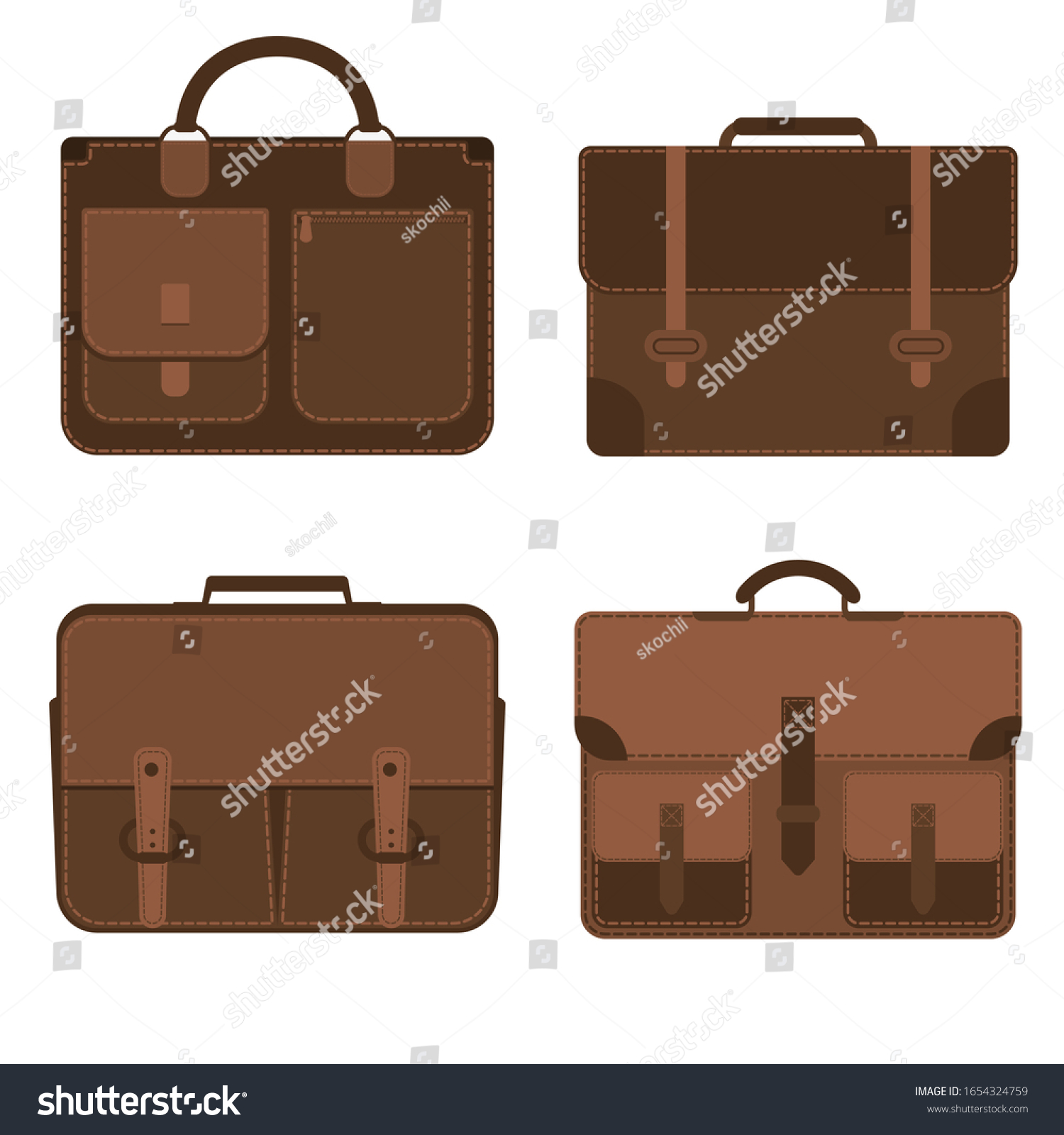 mens leather luggage set