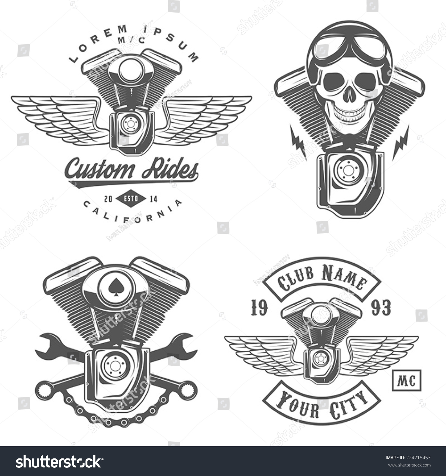 74,162 Motorcycle logo Images, Stock Photos & Vectors | Shutterstock