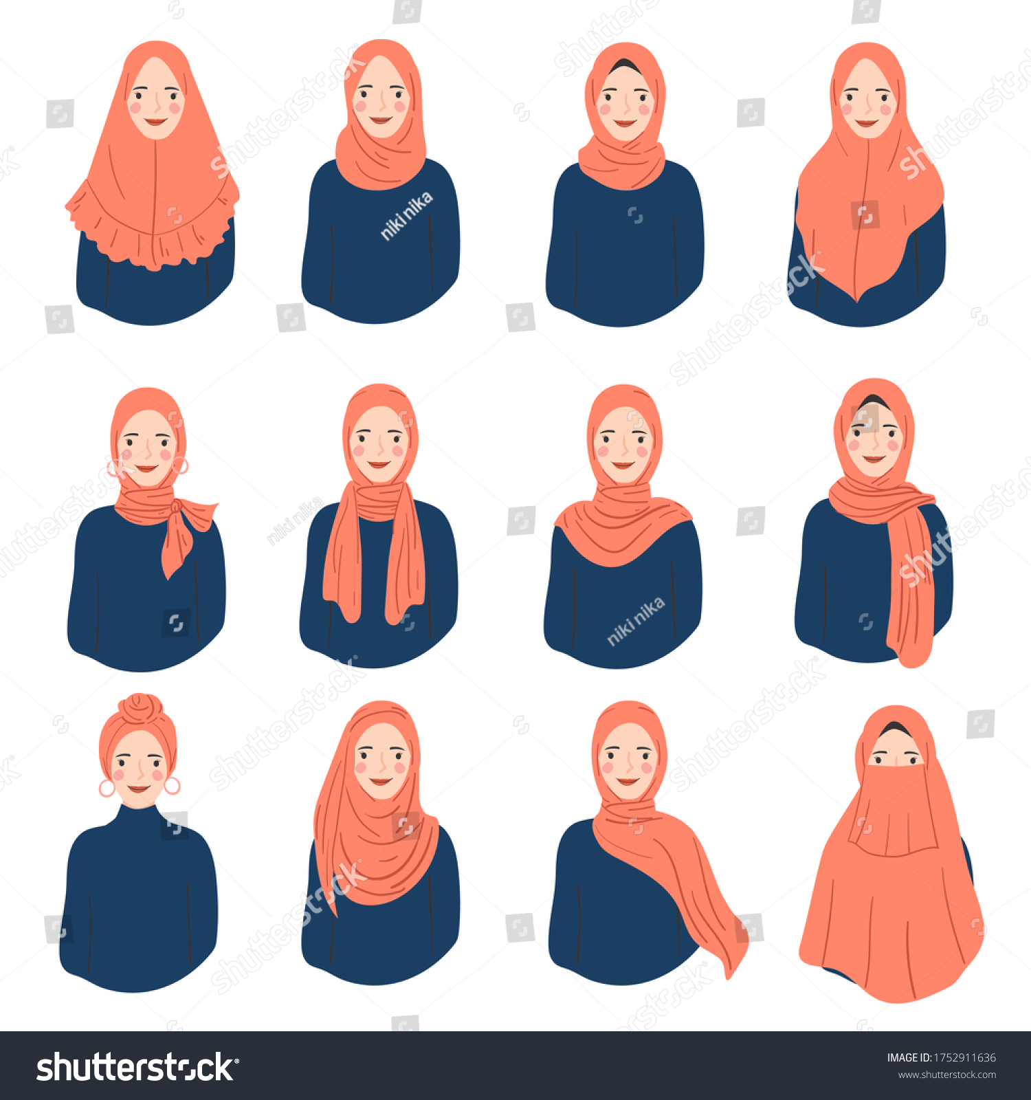 Hijab styling Images, Stock Photos ...