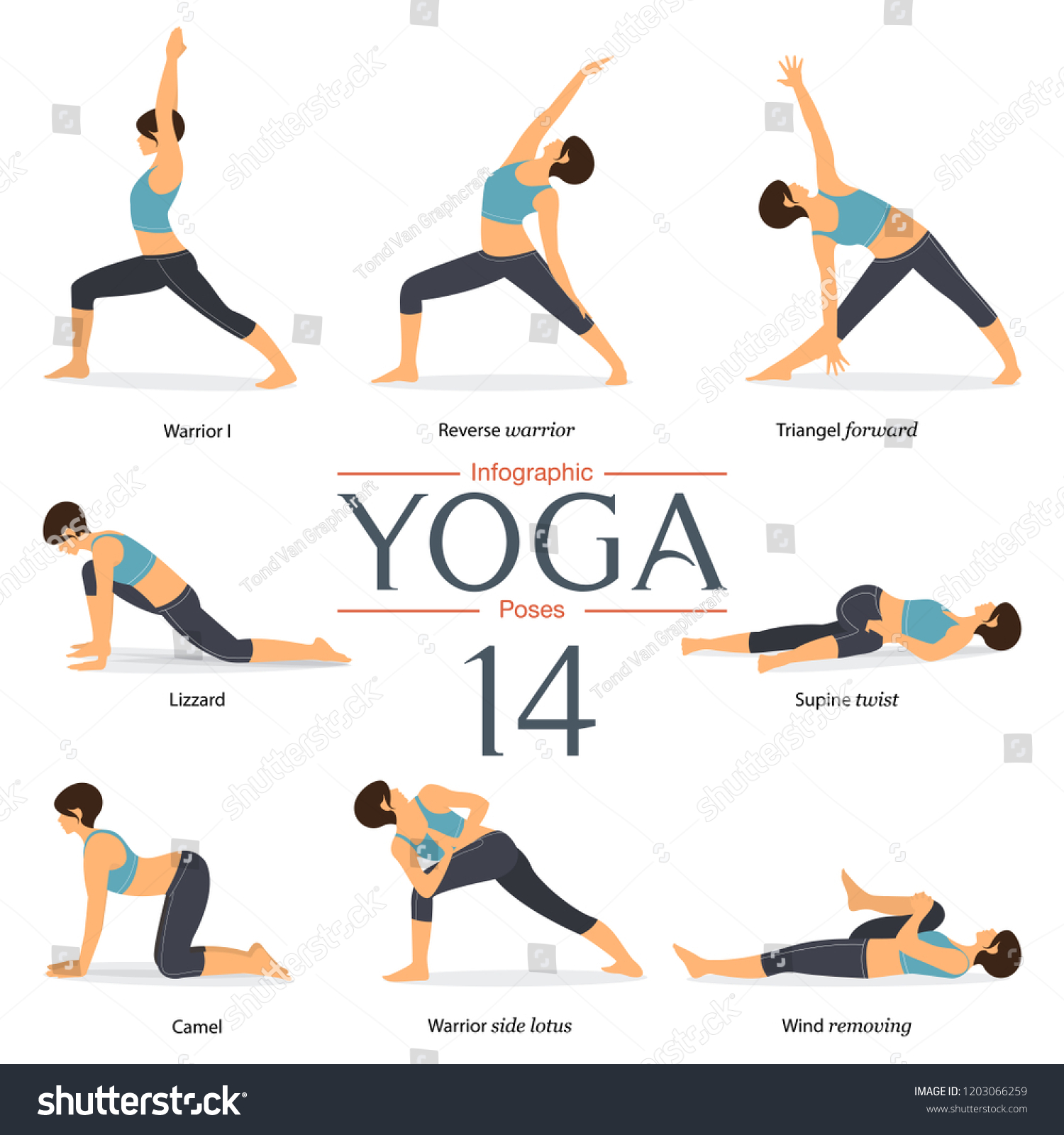 Set 37 Yoga Poses Flat Design Stock Vector (Royalty Free) 37 Set 37 Yoga Poses Flat Design Stock Vector (Royalty Free) 37