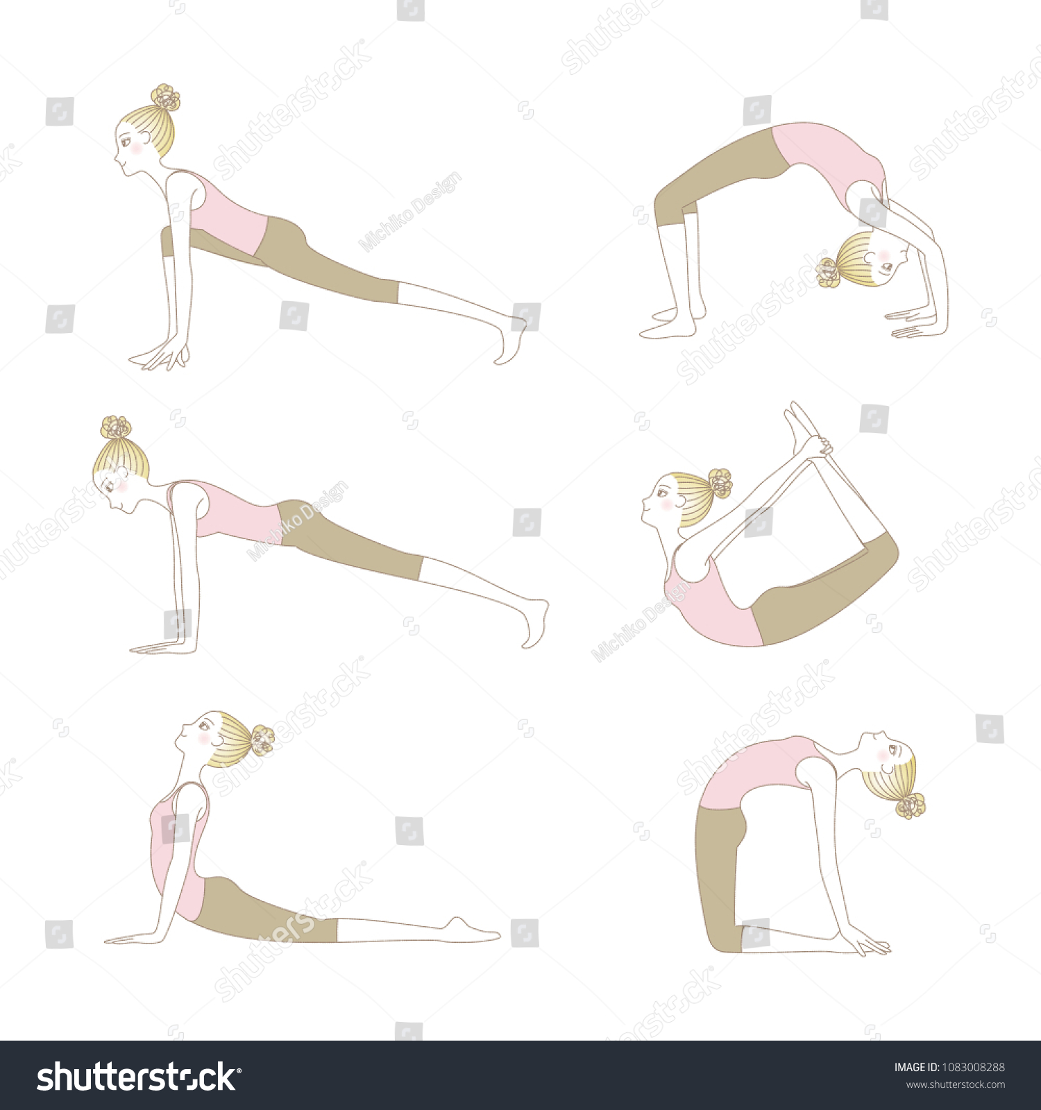 Upward Facing Dog Set Upward Facing Dog Set