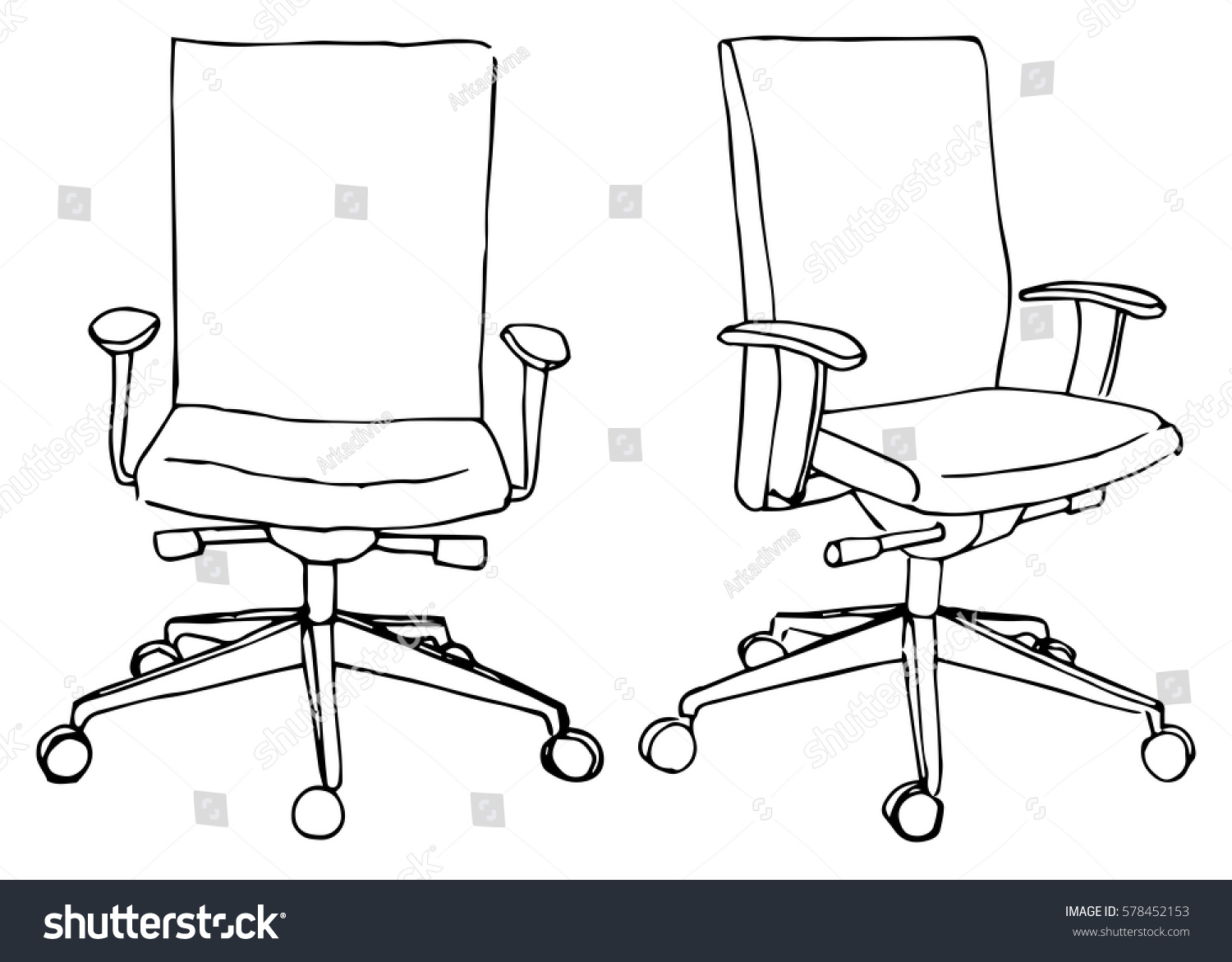 5,834 Office chair doodle Images, Stock Photos & Vectors | Shutterstock