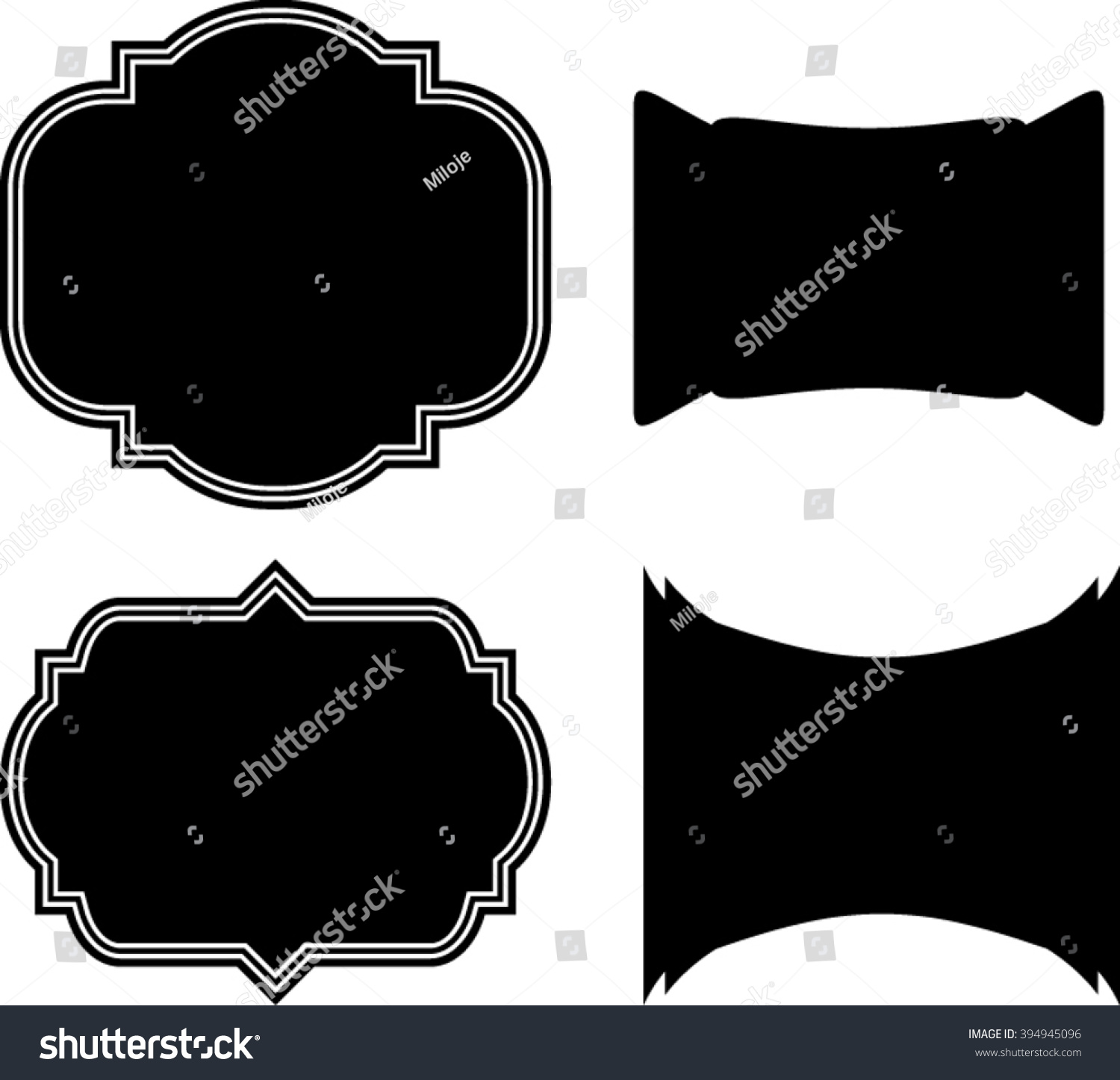 Set Shape.Black Shape.Tag Shape.Sale Shape.Tab Shape.Sticker Shape.Logo ...