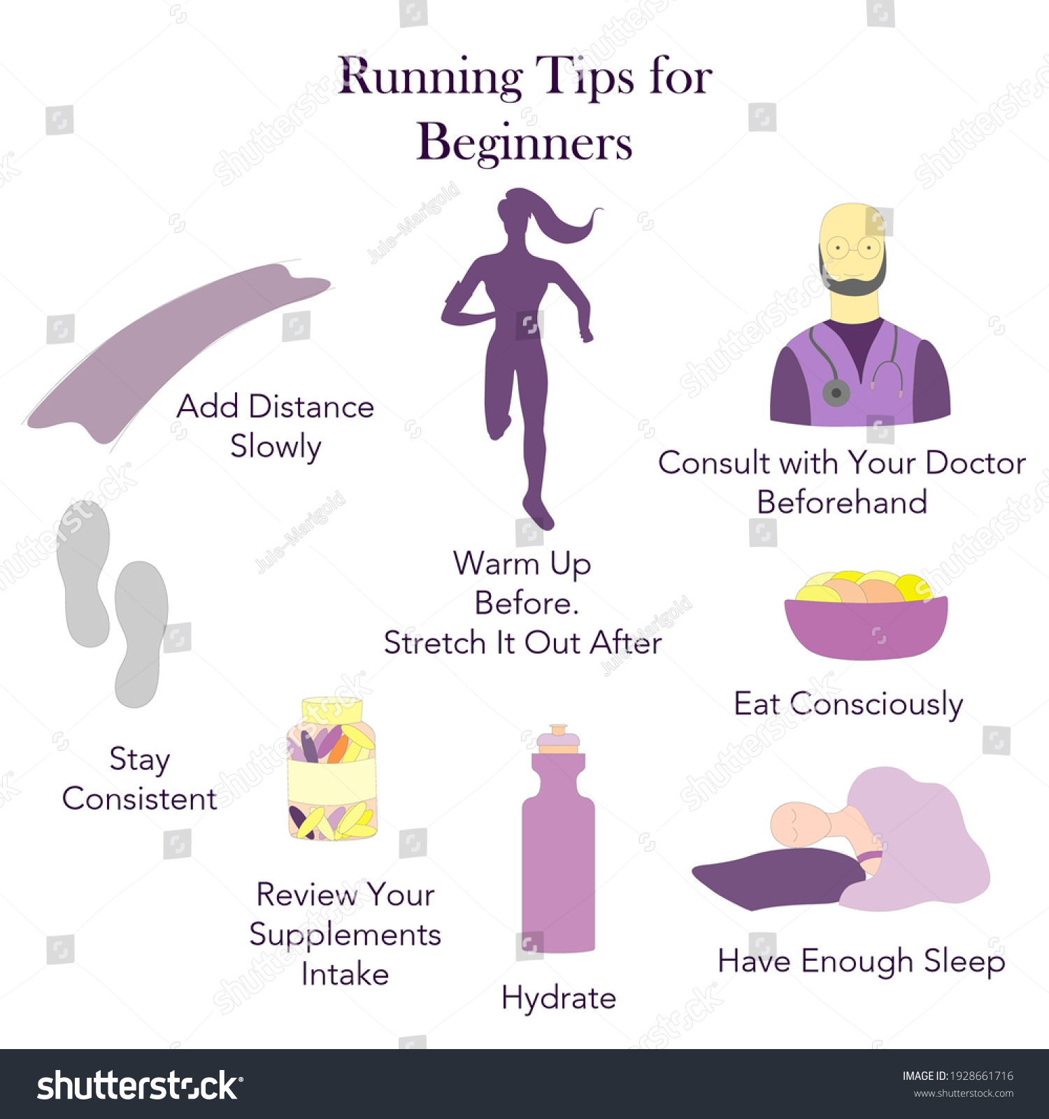 1,687 Running Tips Images, Stock Photos & Vectors | Shutterstock