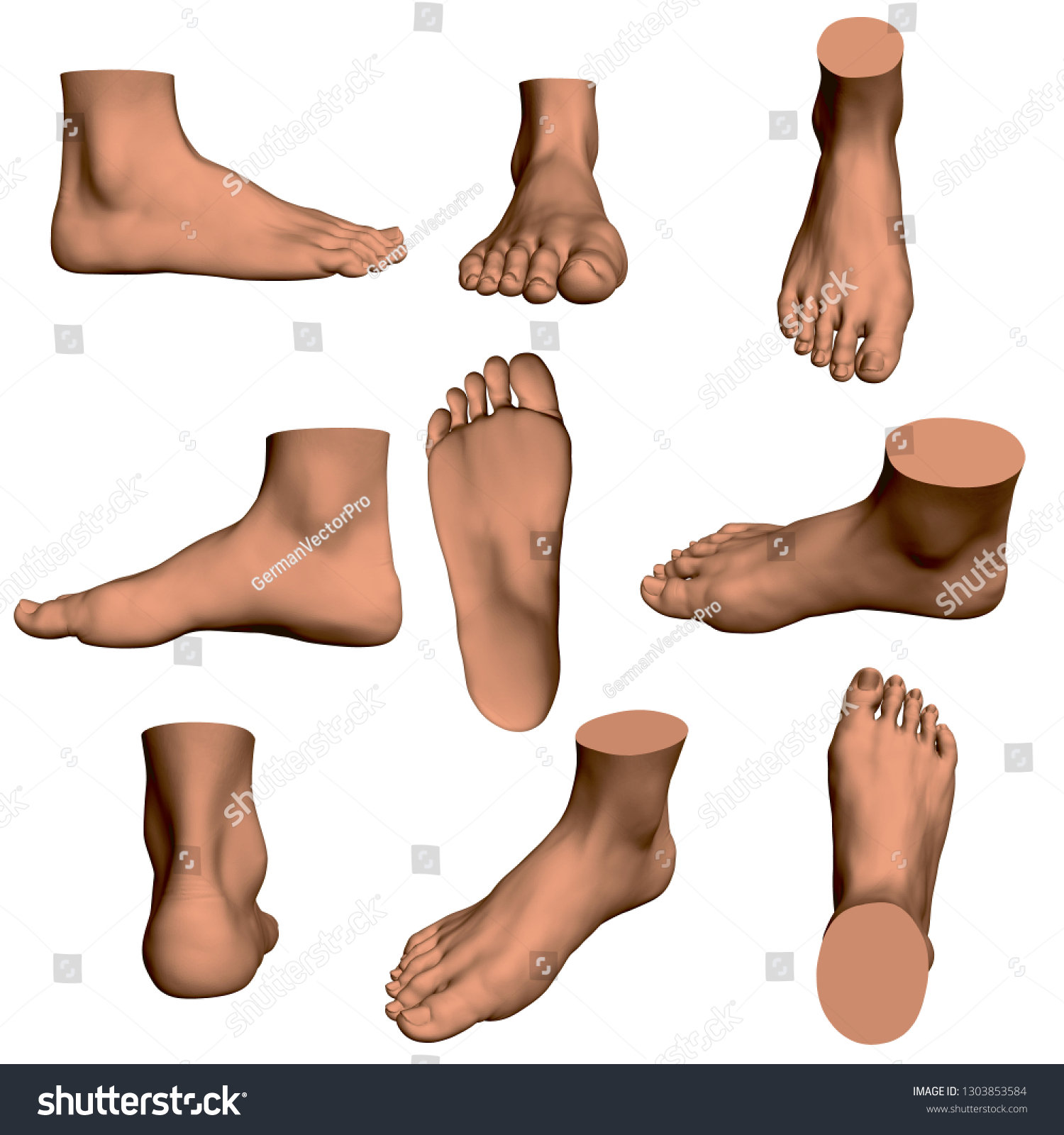 German Girl Feet