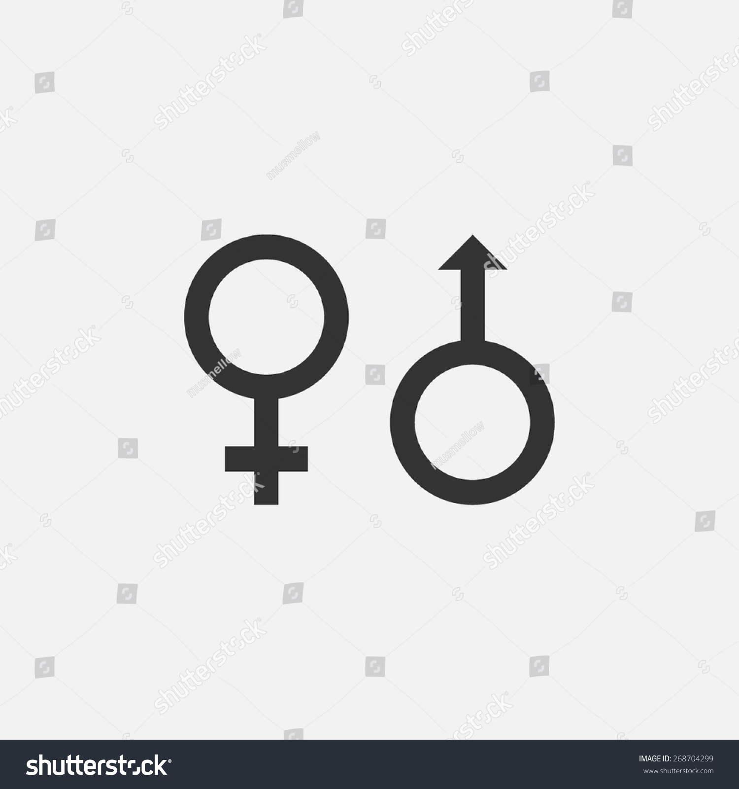 Sex Icon Stock Vector 268704299 Shutterstock