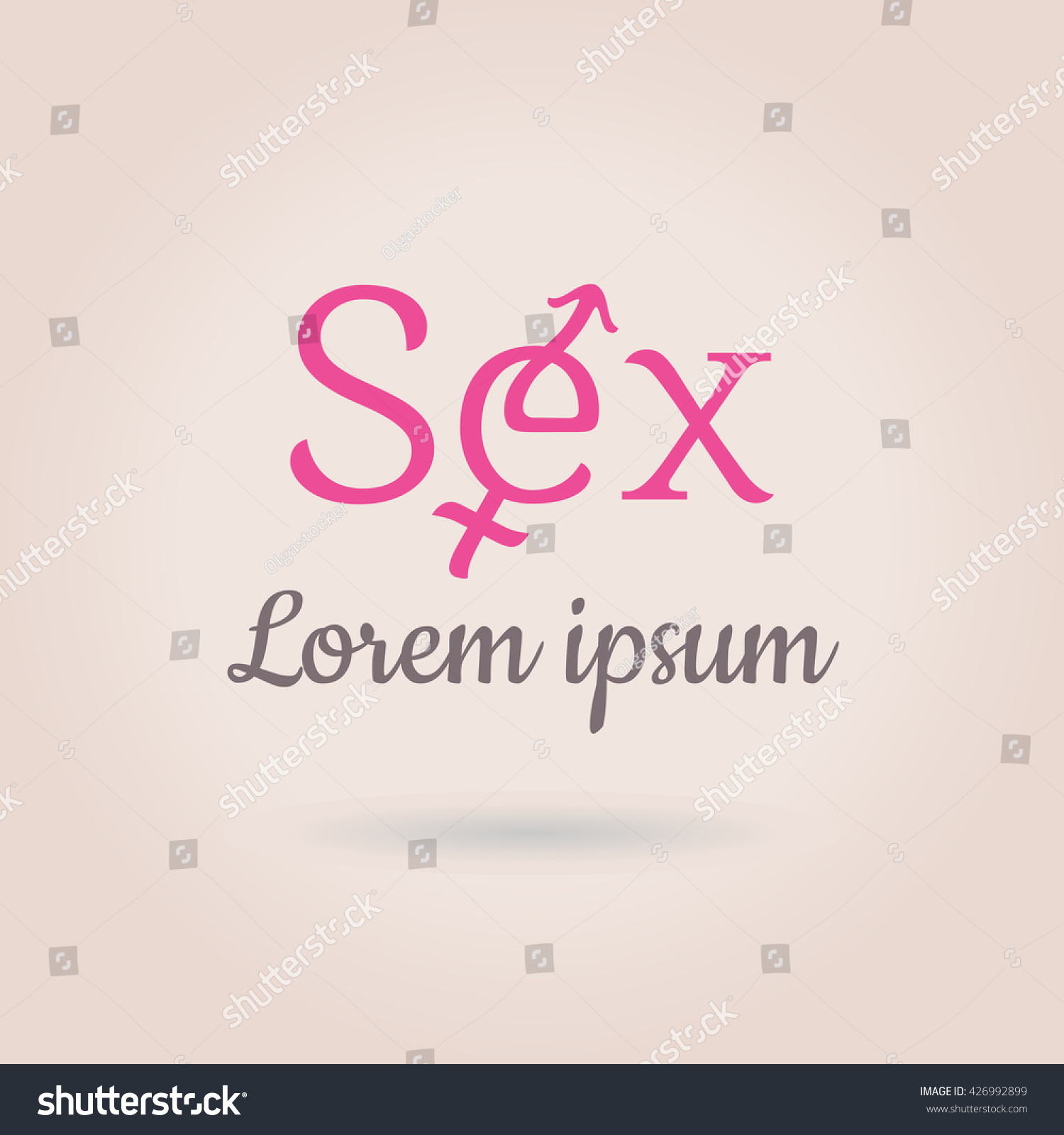 Sex Logo Template Editable Vector Intimate Stock Vector Royalty Free 426992899 3860