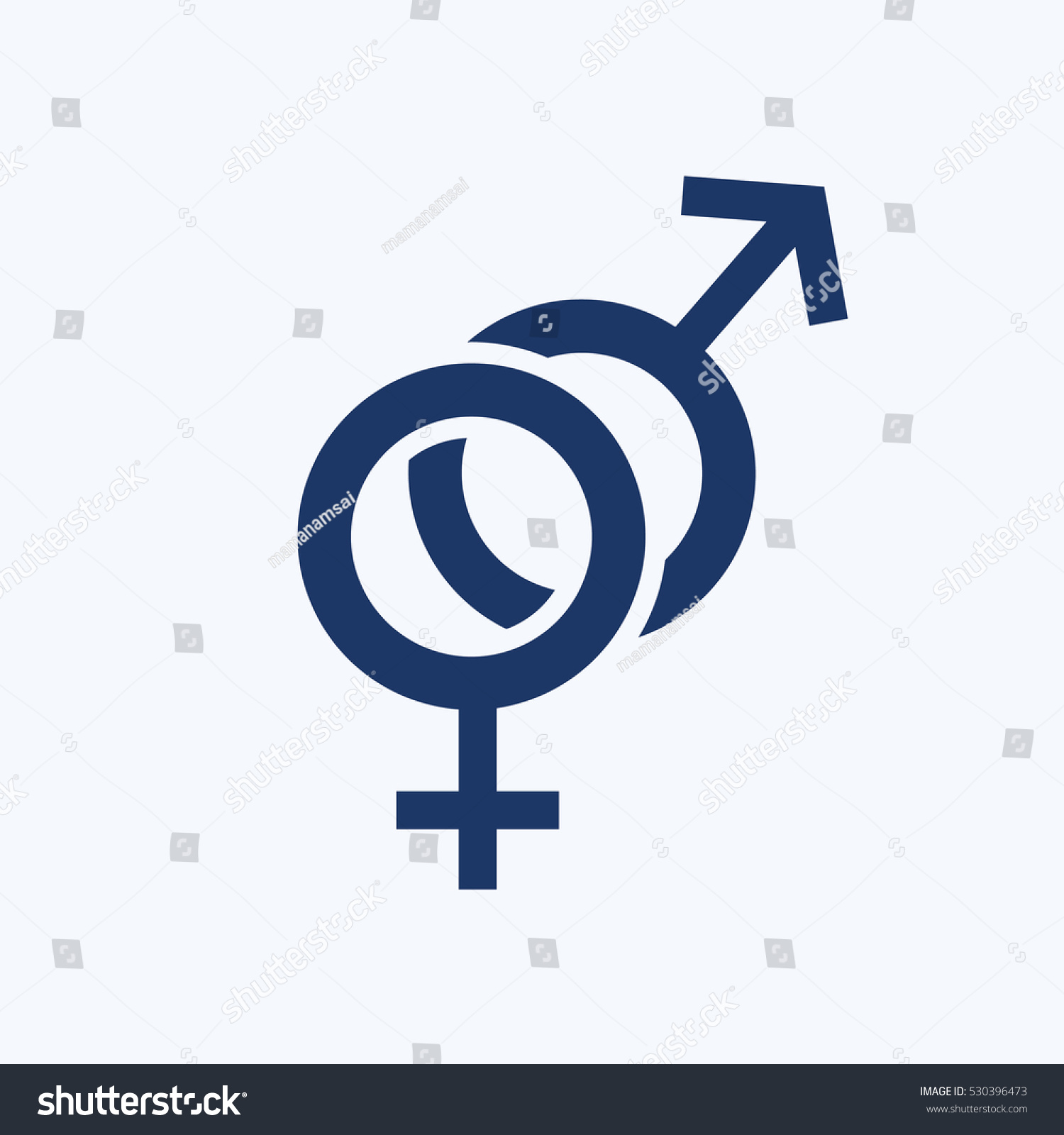 Sex Symbol Icon Design Clean Vector 530396473 Shutterstock