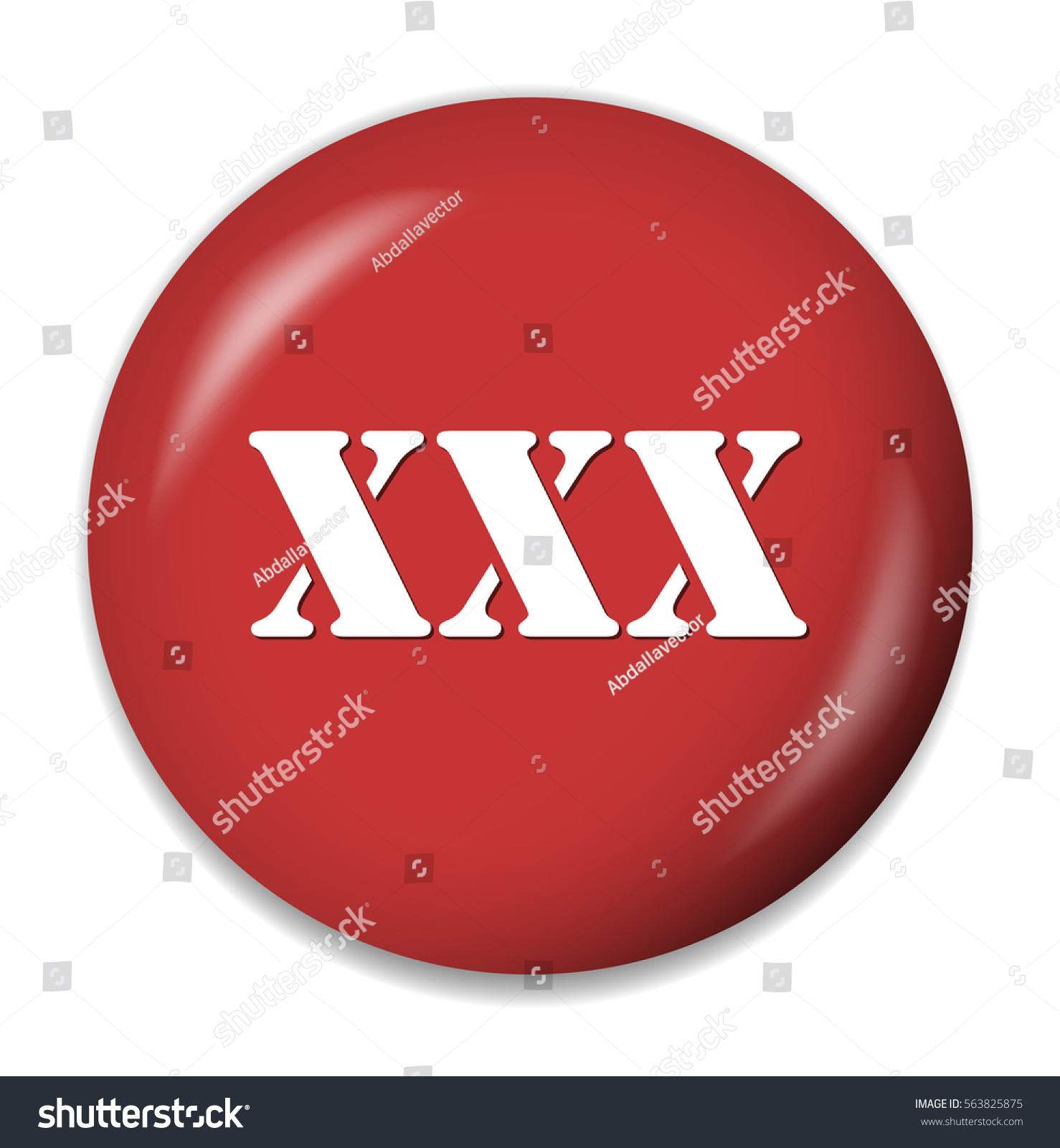 Sex Xxx Icon Stock Vector Royalty Free 563825875 Shutterstock