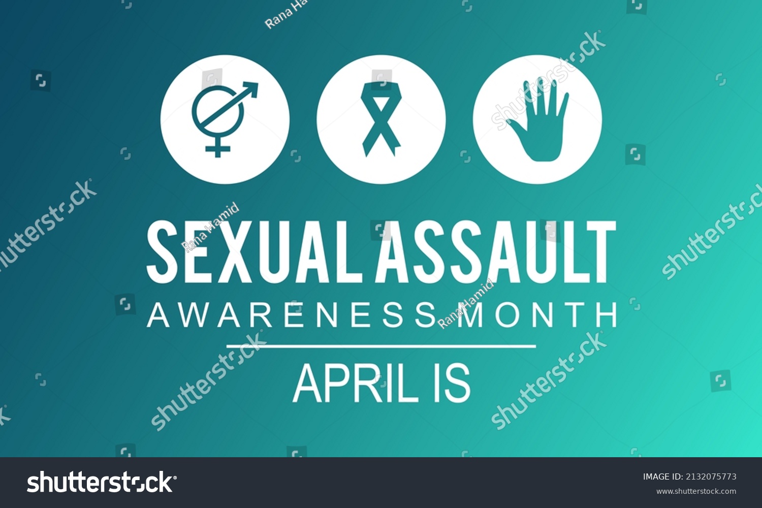 Sexual Assault Awareness Month Sexual Harassment Stock Vector Royalty Free 2132075773 9153