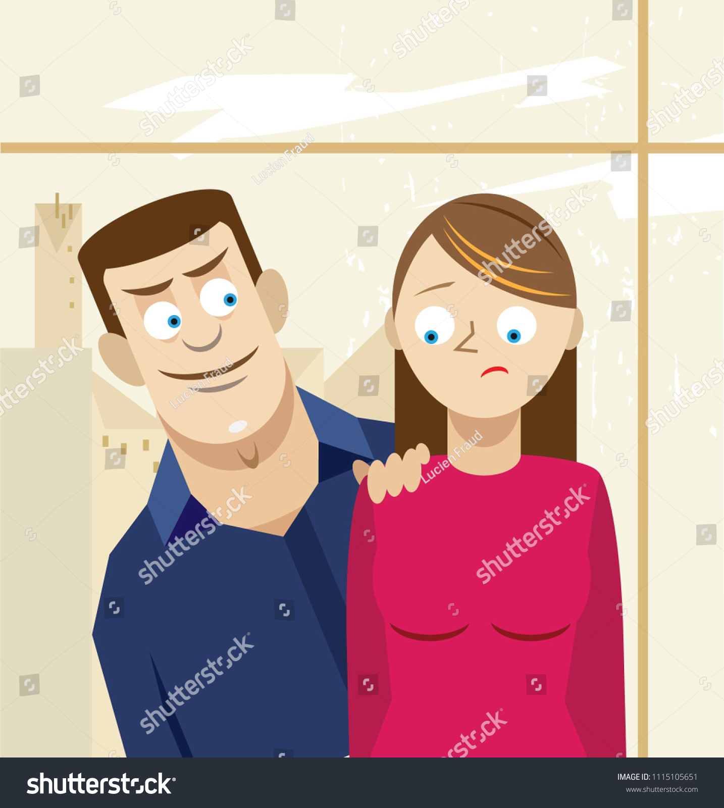 Sexual Harassment Workplace Stock Vector Royalty Free 1115105651 7920