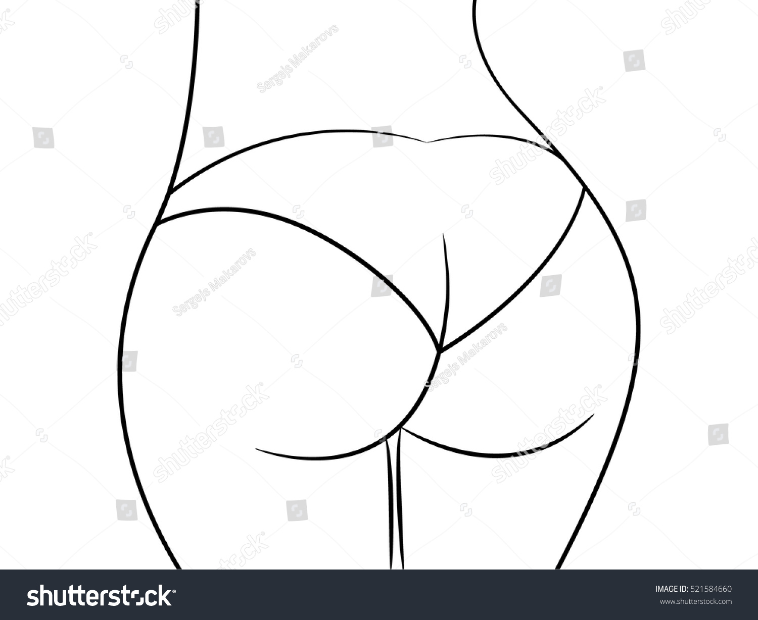 Art erotic ass