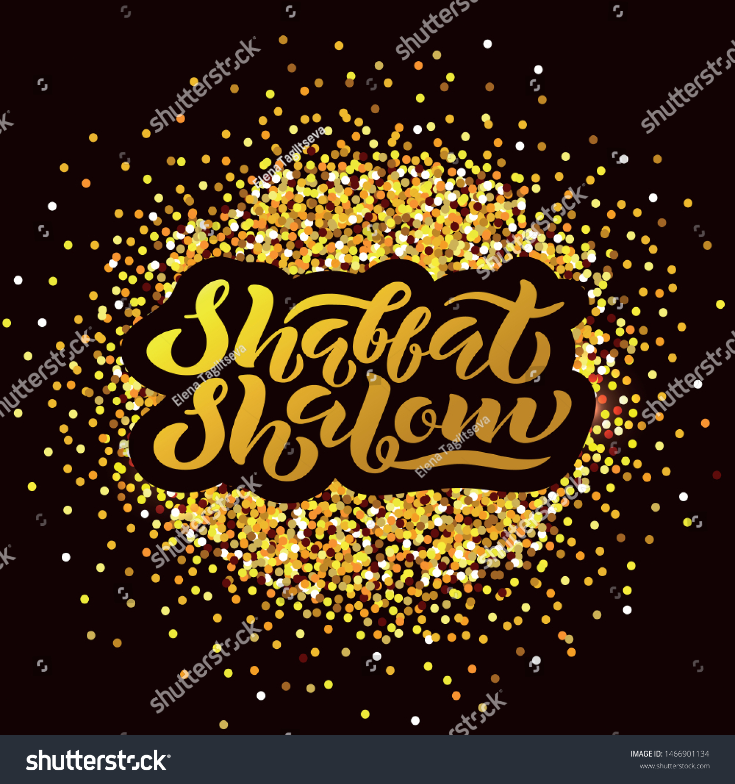 Shabbat Shalom Hand Lettering Illustration Golden Stock Vector Royalty shabbat-shalom-hand-lettering-illustration-golden-stock-vector-royalty
