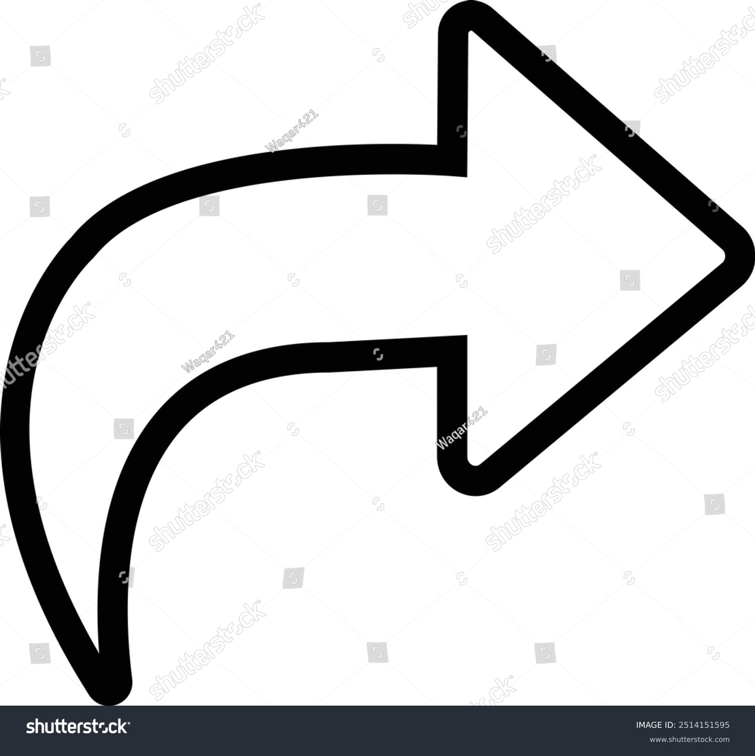 recommend clip art: Share Outline icon. Arrow symbol. Reply send forward button connection sign isolated on transparent background. Share Link Button for Social Media Silhouette. Share Link for Web Site. Send Data Sign.