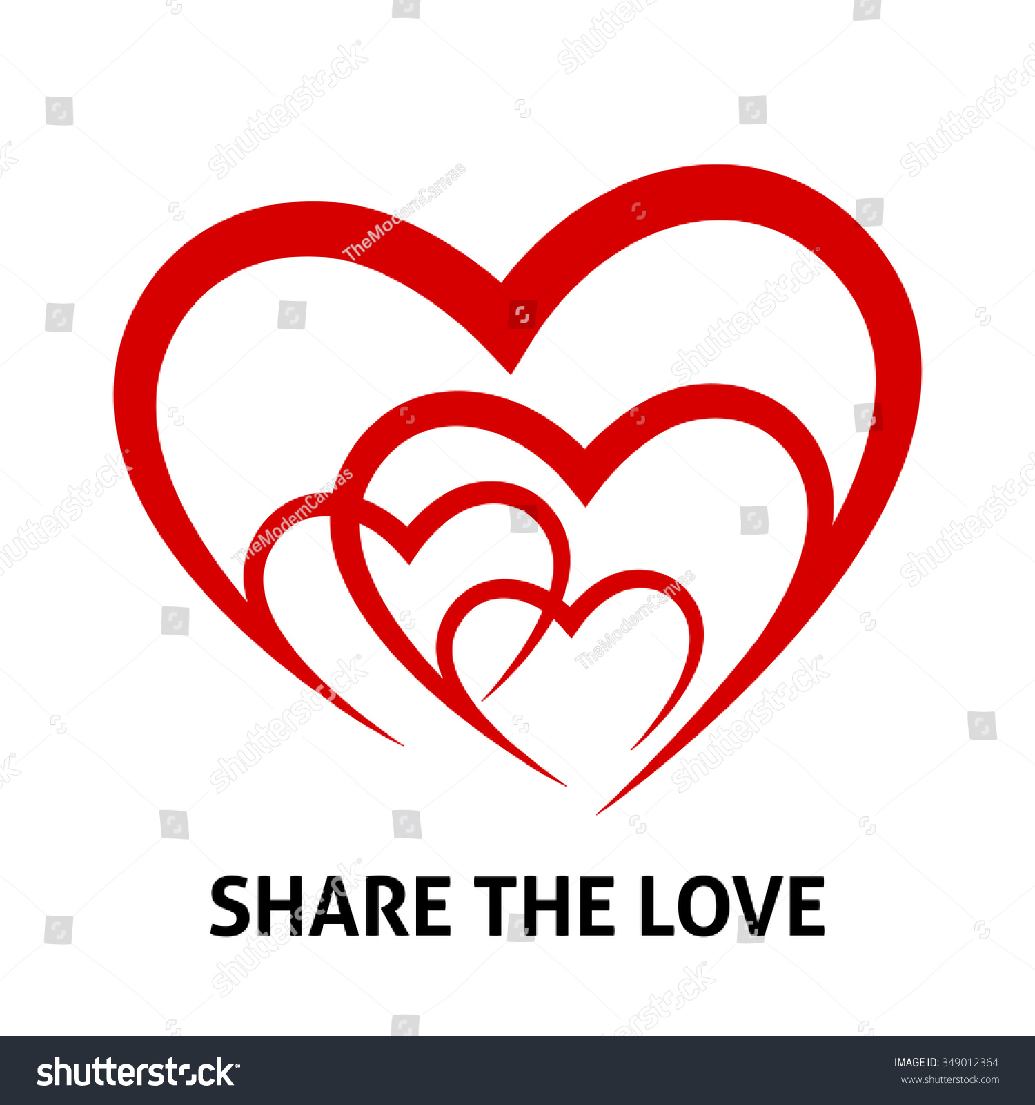 Download Share Love Concept Peace Unity Design Stock Vector ...