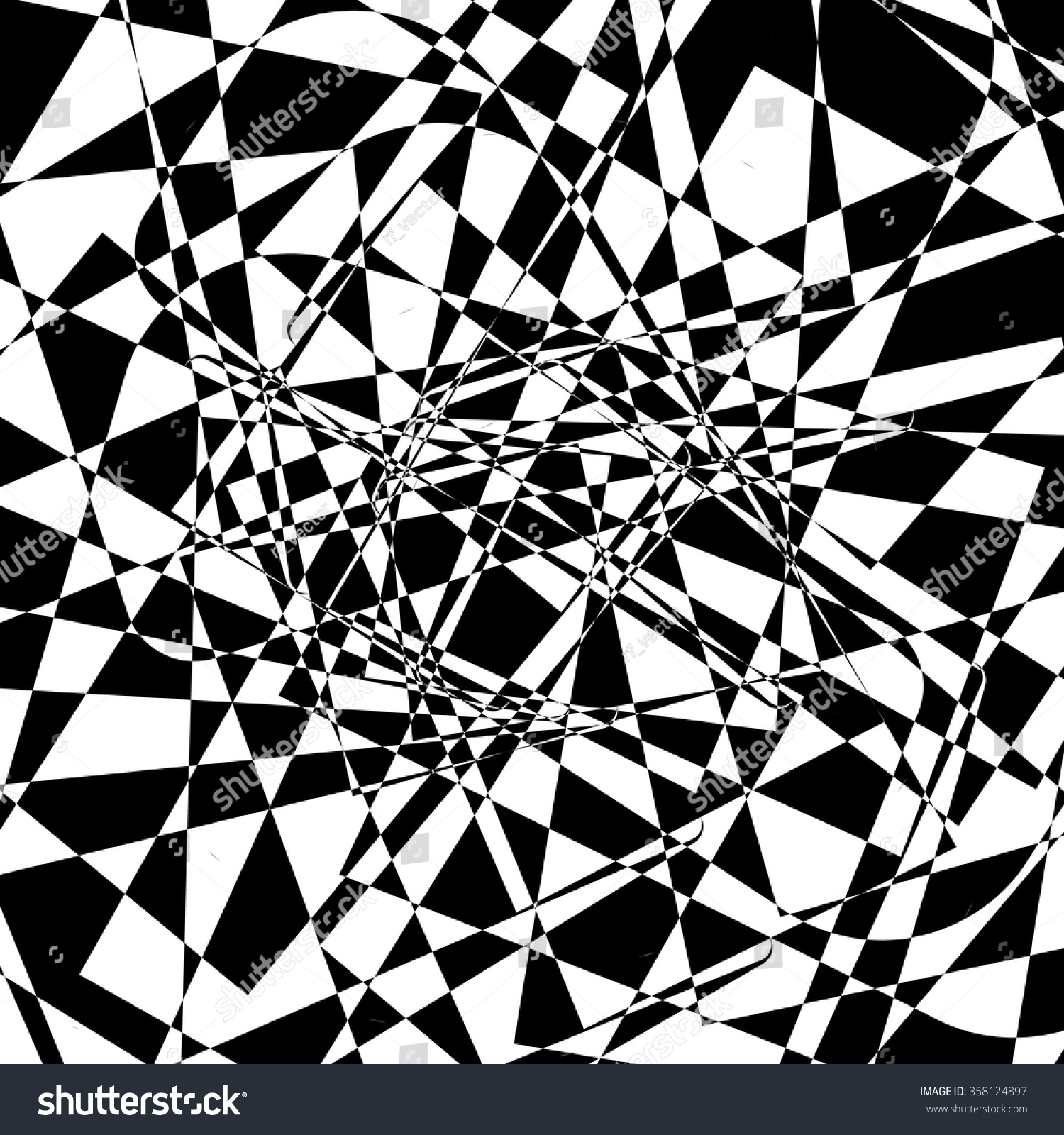 Shattered Texture Abstract Edgy Monochrome Background Stock Vector ...