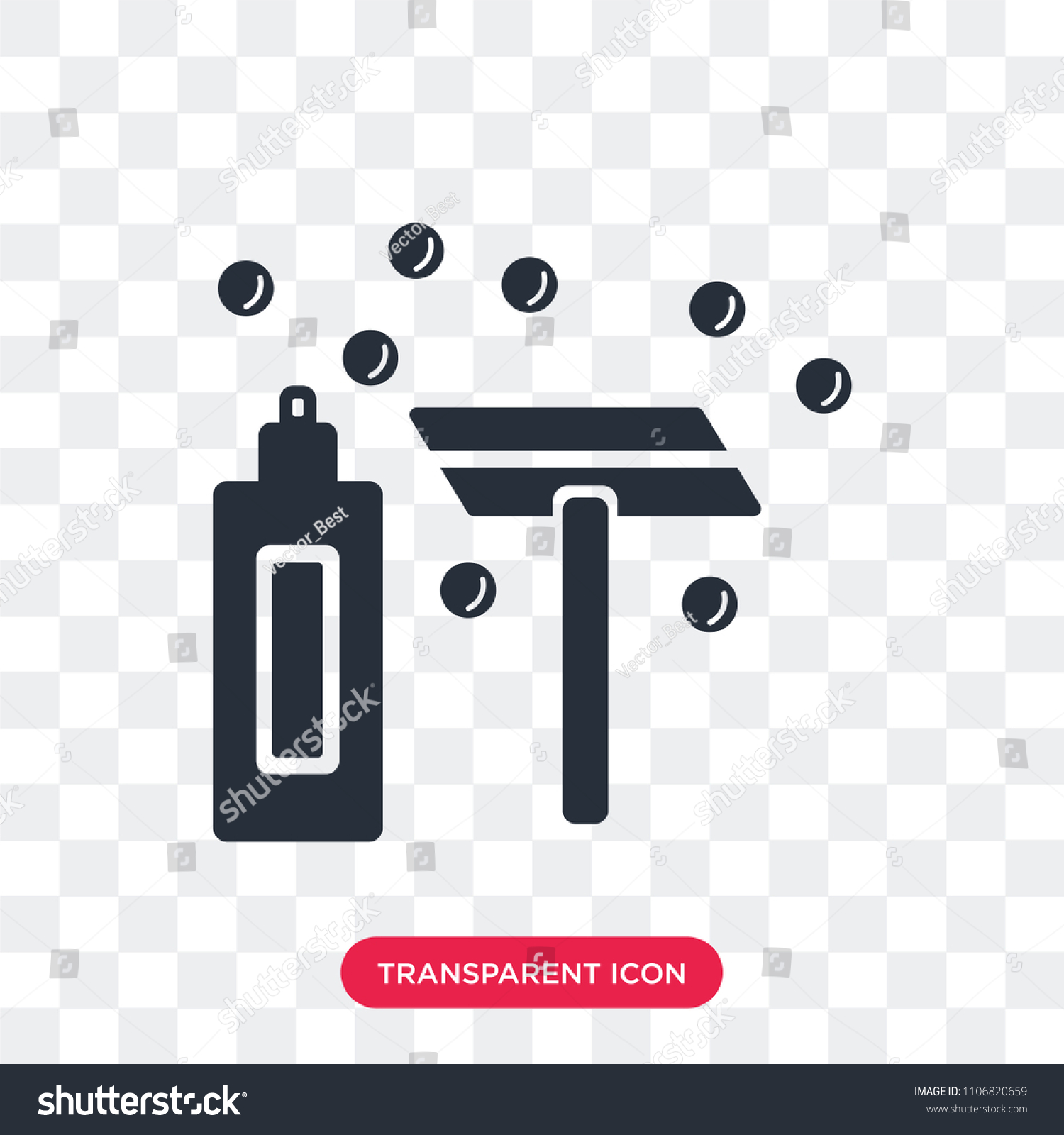 Shave Vector Icon Isolated On Transparent Background, Shave Logo Concept Shave Vector Icon Isolated On Transparent Background, Shave Logo Concept