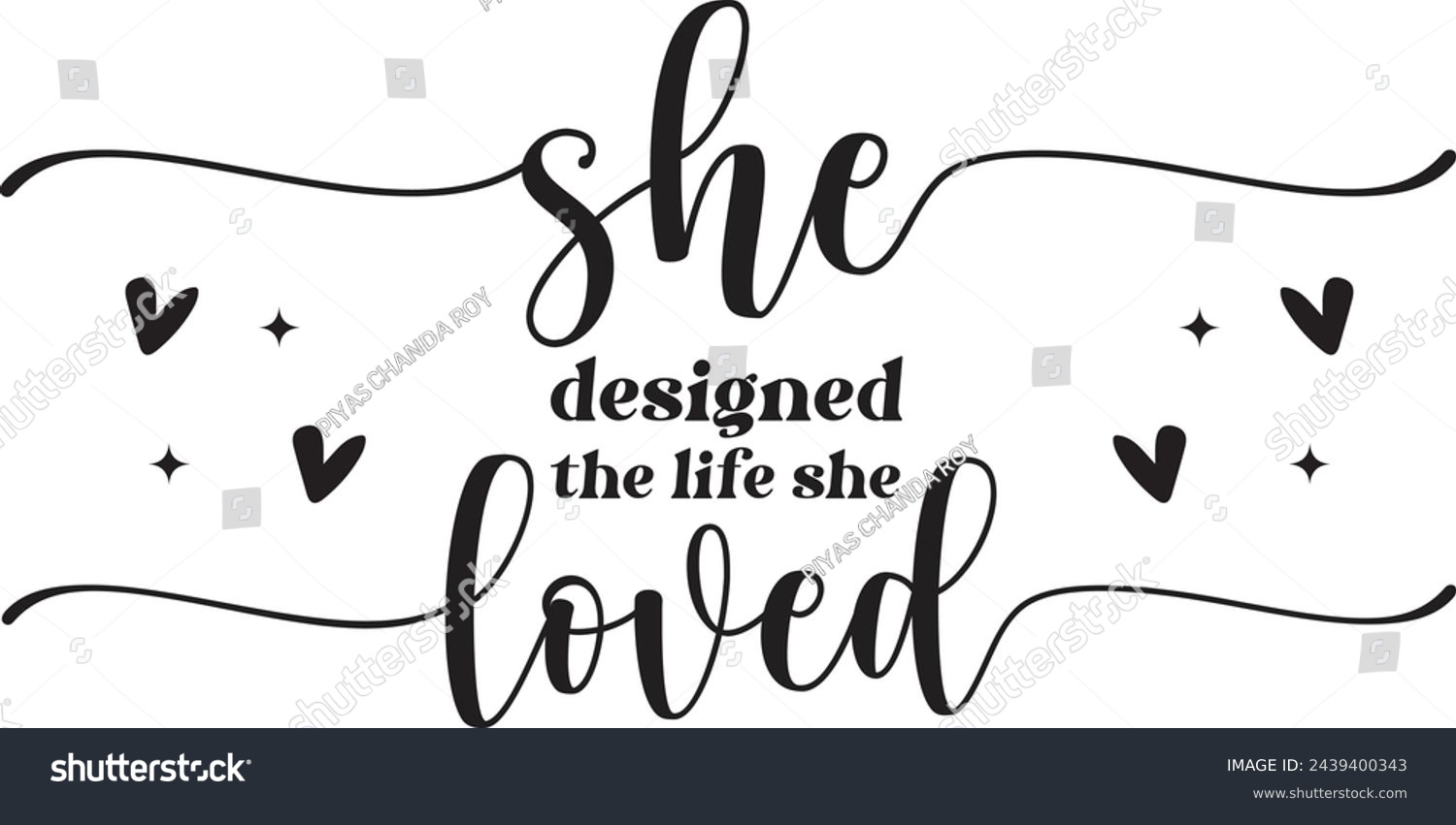 SVG of She designed the life she loved Eps  Positive, T-shirt, Mug, Afro Girl, Motivational, Inspirational Quote, Self love, svg