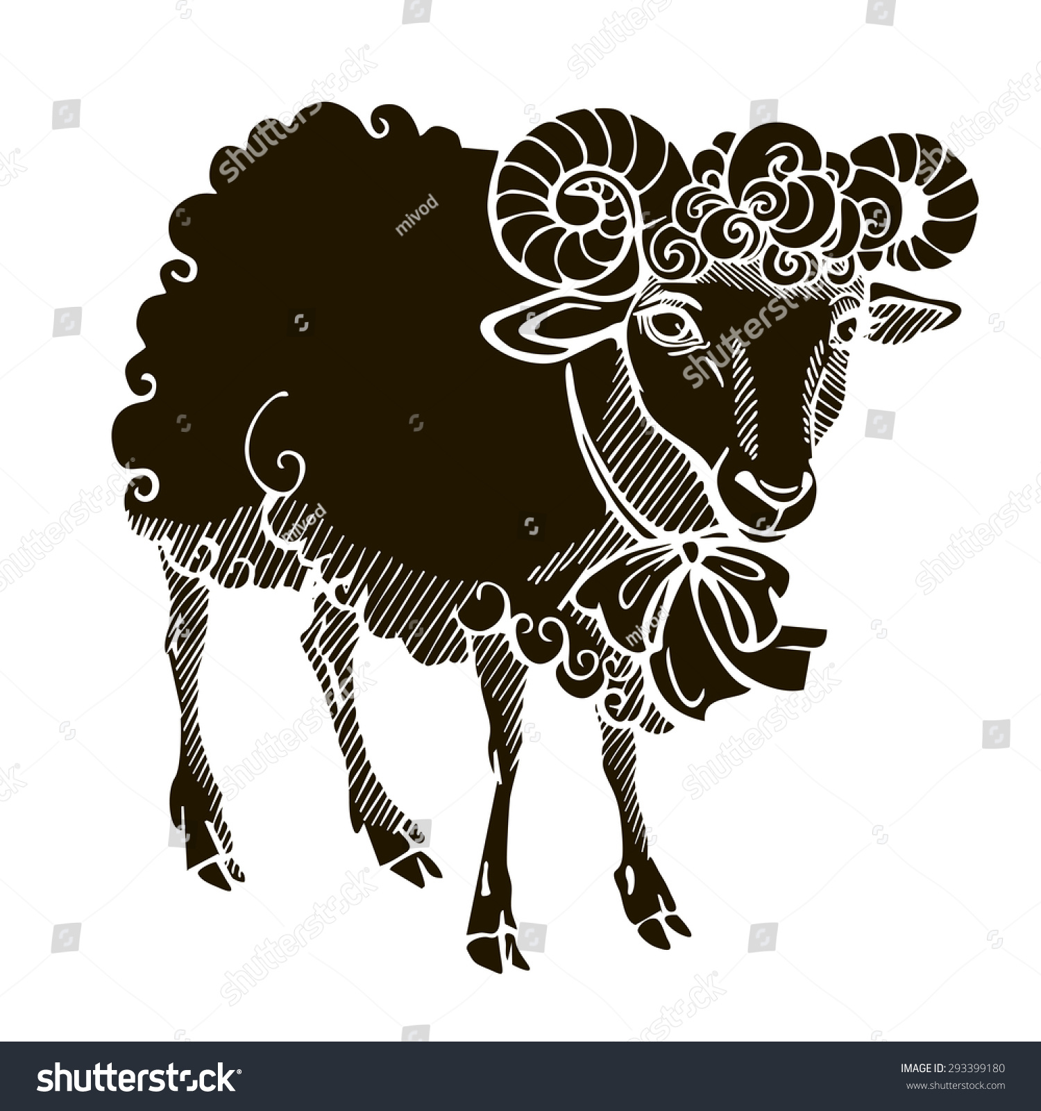 Zodiac signs. Aries is a sheep or a ram Zodiac signs. Aries is a sheep or a ram
