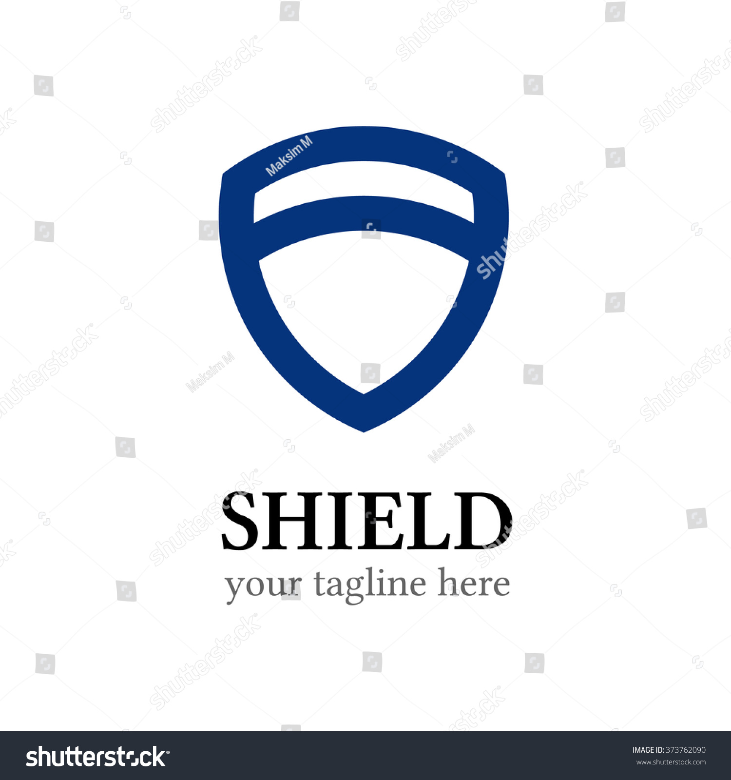 Shield Logo Template. Shield Icon. Abstract Shield. Business Logo ...