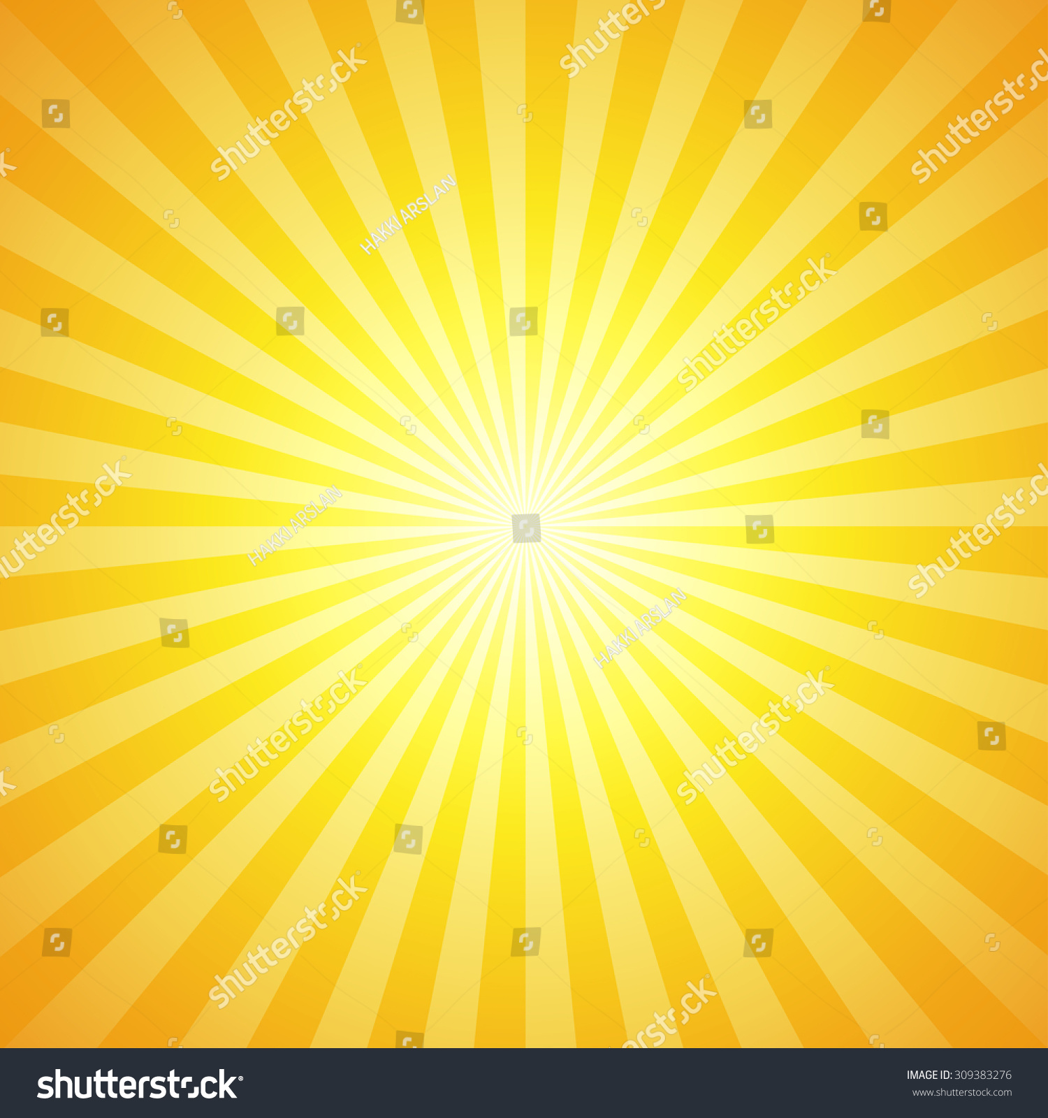 Shiny Summer Lights Starburst Sunburst Background Stock Vector (Royalty ...